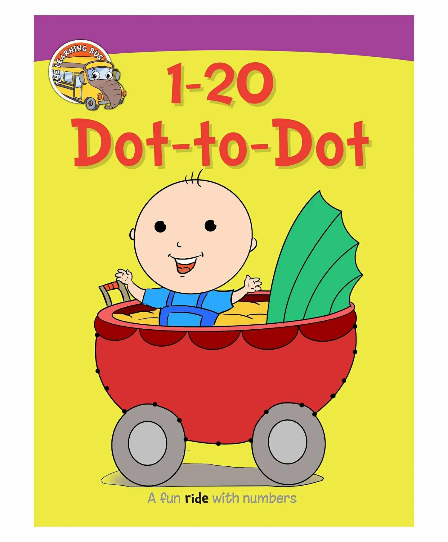 1-20 Dot-To-Dot Activity Book – English  |   Drawing & Coloring Book Drawing & Coloring Book Drawing & Coloring Book