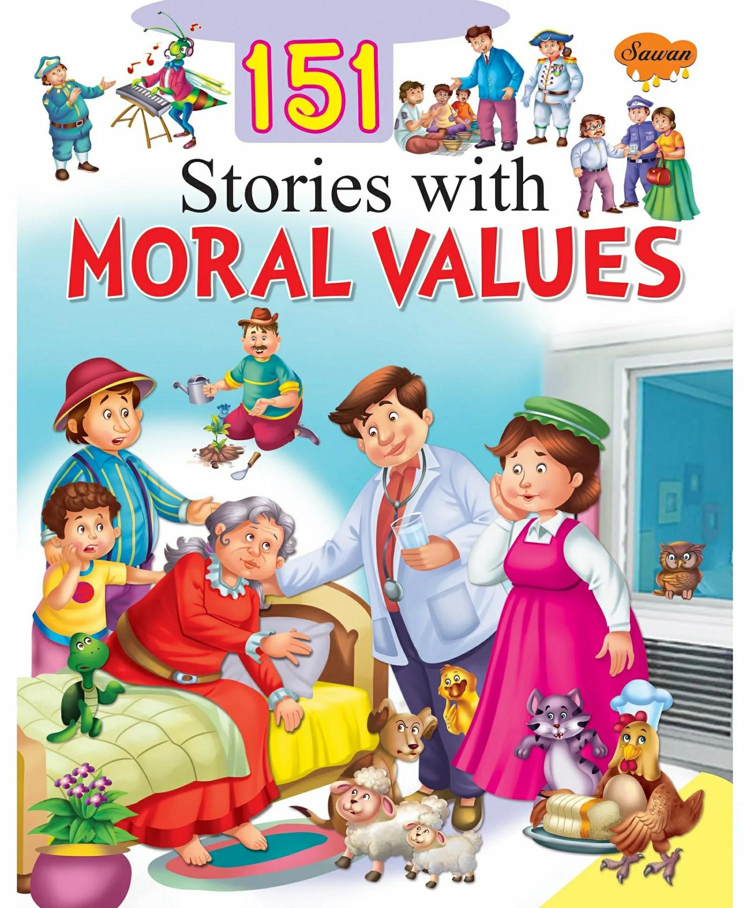 151 Stories With Moral Values Book – English  |   Story Books Story Books