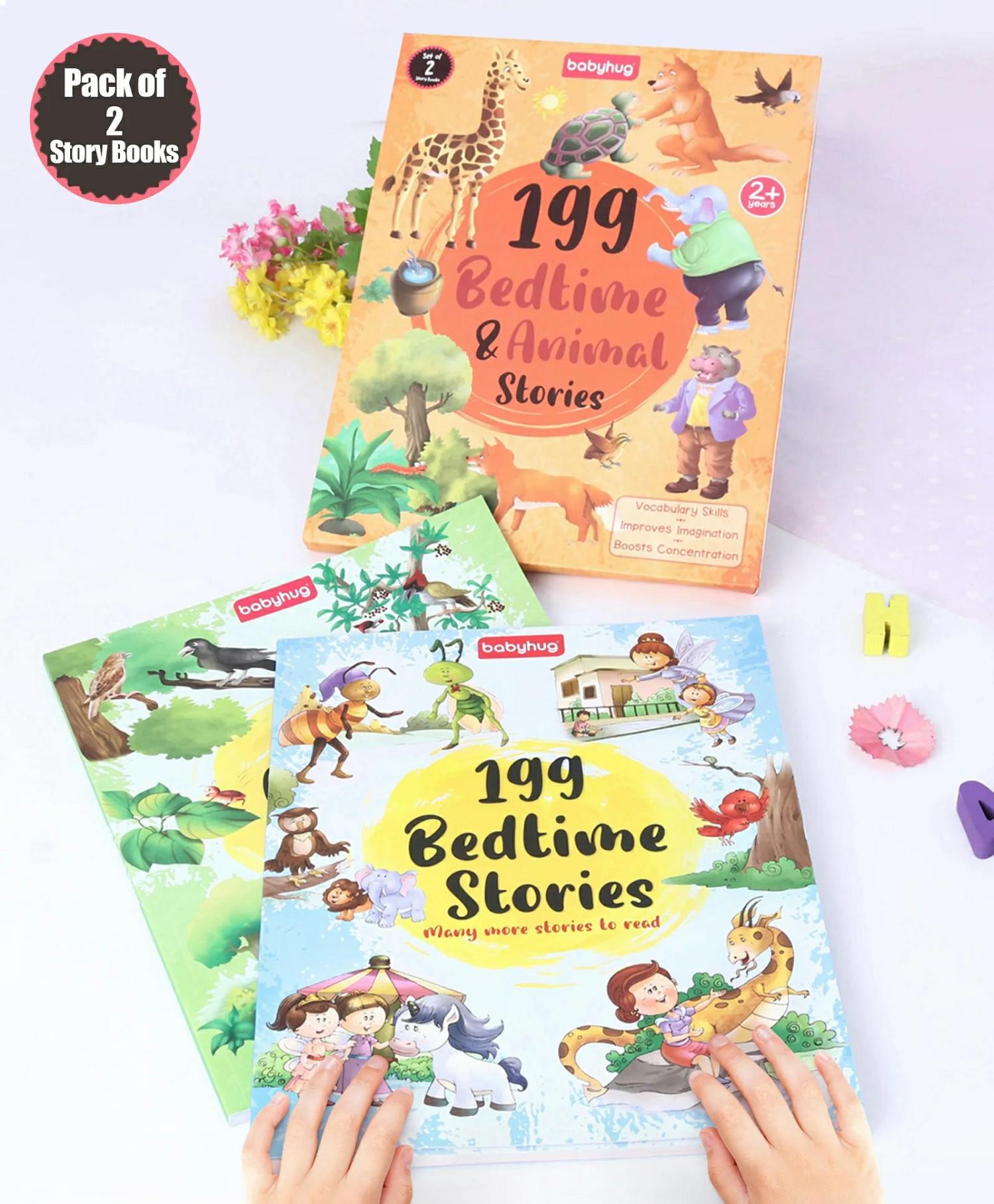 199 Bedtime & Animal Stories Books Pack Of 2 – English  |   Story Books Picture Books Picture Books