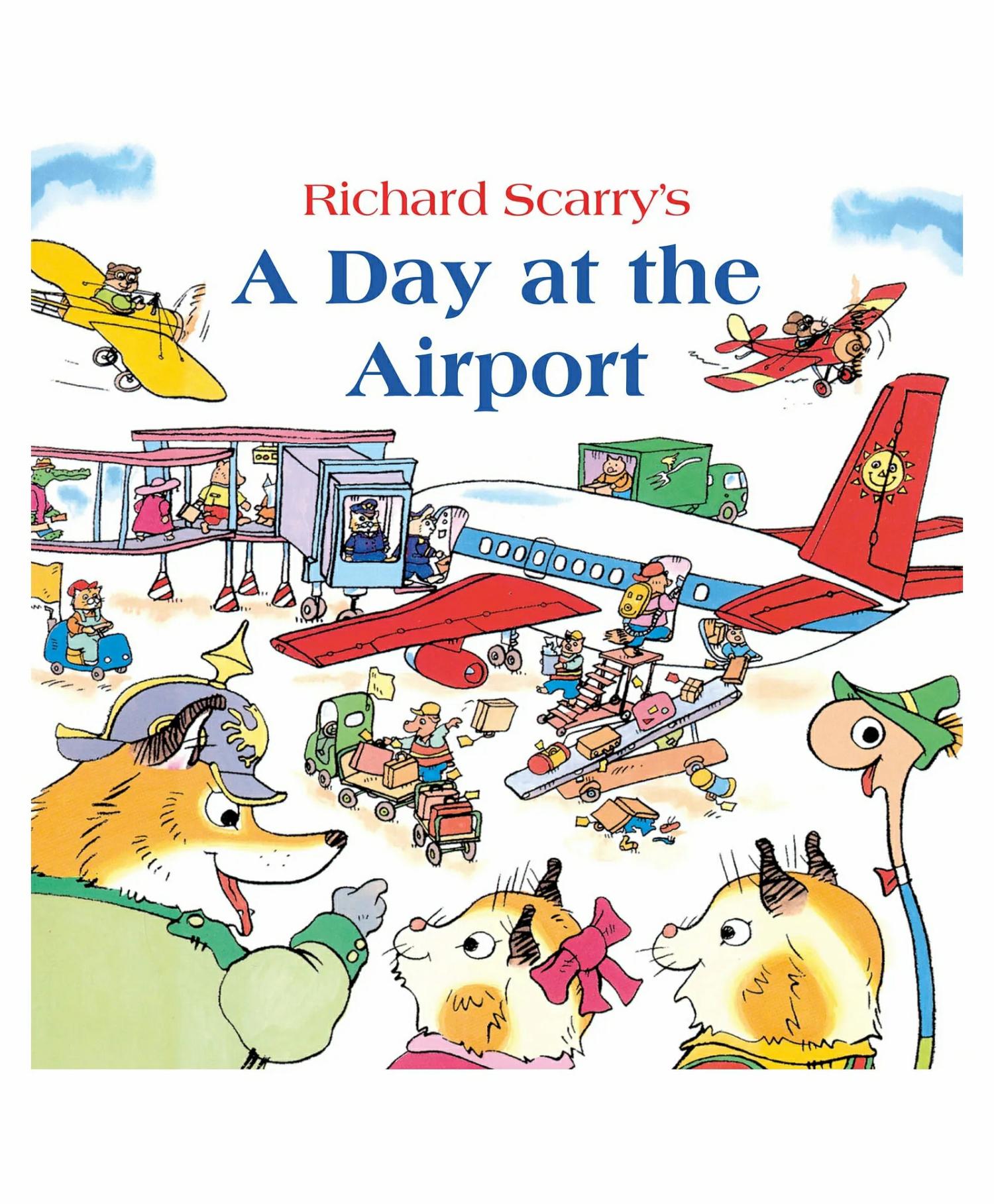 A Day At The Airport Richard By Scarry- English  |   Picture Books Picture Books Picture Books