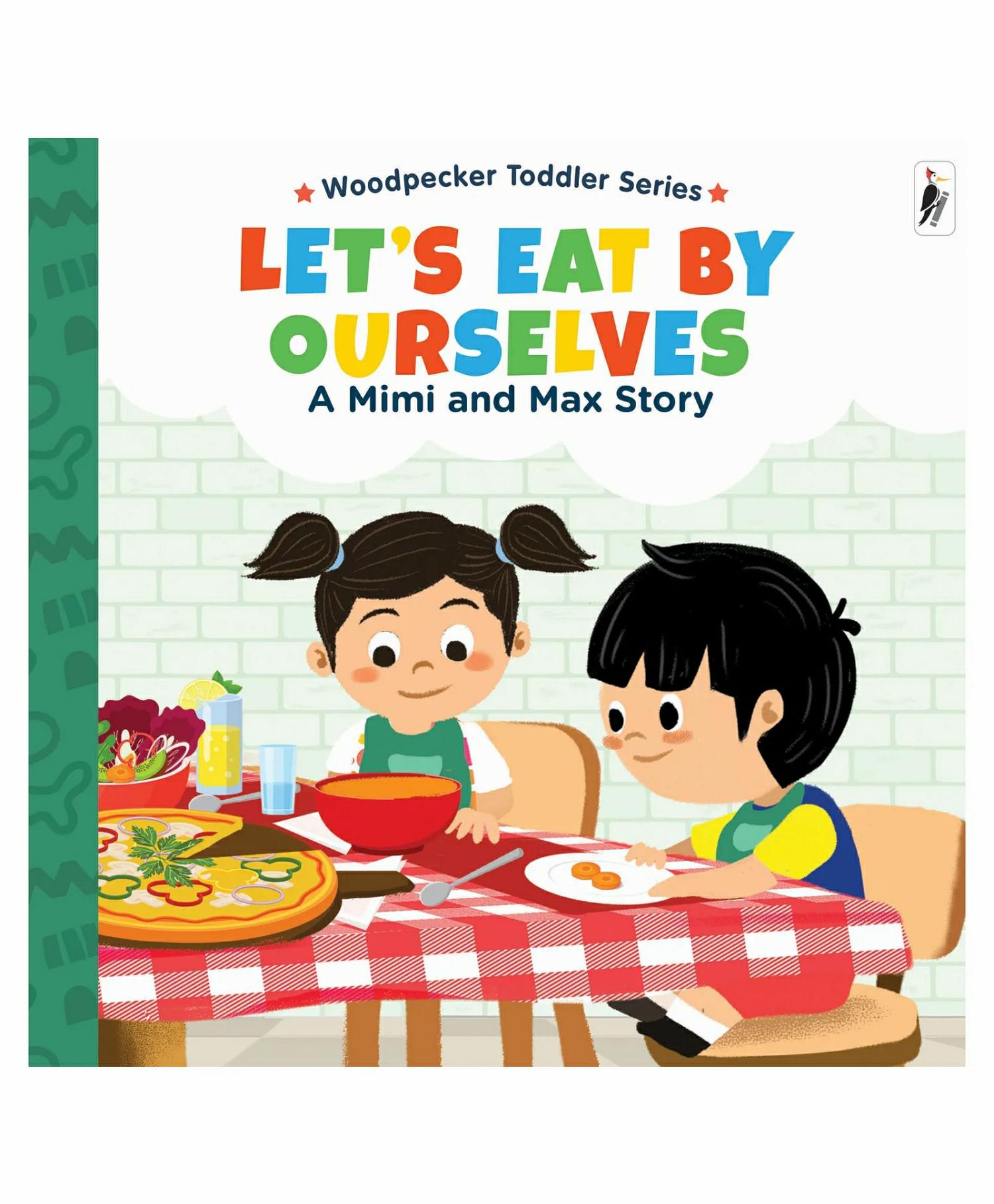 A Mimi & Max Story Lets Eat By Ourselves Board Book – English  |   Board Books Board Books Board Books