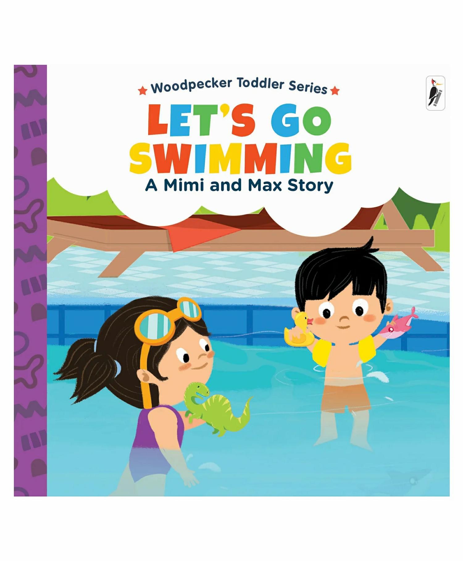 A Mimi & Max Story Lets Go Swimming Board Book – English  |   Board Books Board Books Board Books