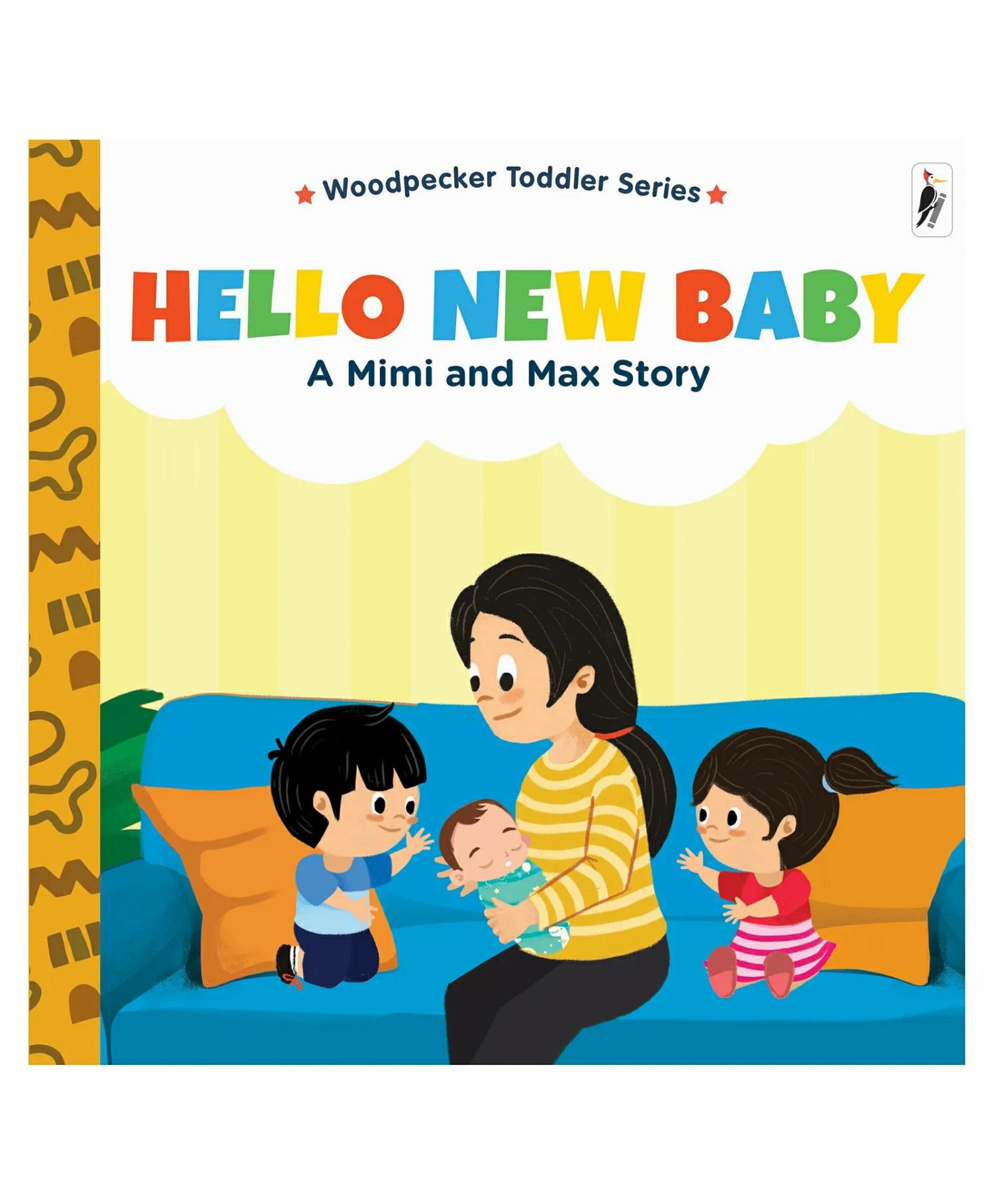 A Mimi & Max Story:Hello New Baby Board Book – English  |   Picture Books Board Books Board Books