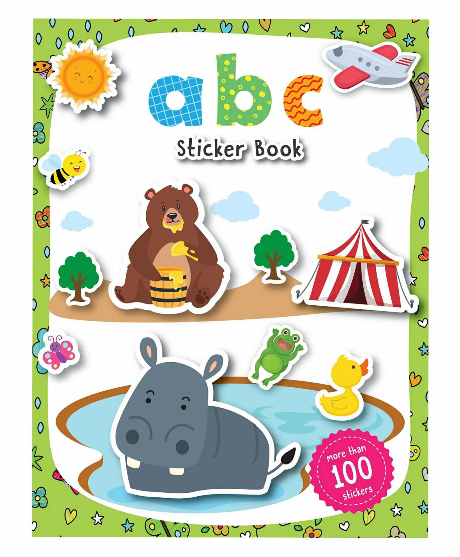 Abc Sticker Book – English  |   Sticker Books Picture Books Picture Books