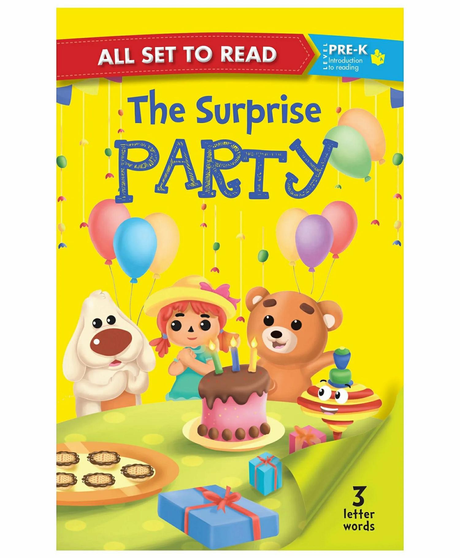 All Set To Read The Surprise Party Picture Book – English  |   Picture Books Picture Books Picture Books