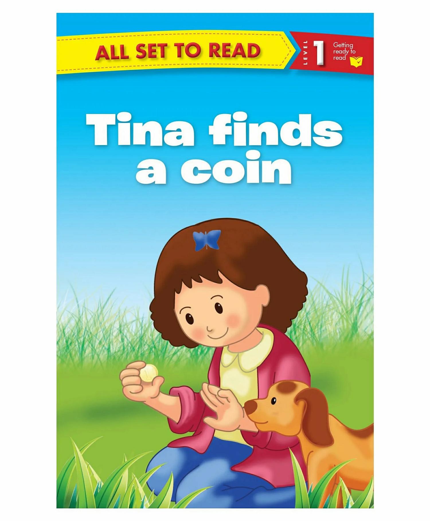 All Set To Read Tina Finds A Coin Picture Book – English  |   Picture Books Picture Books Picture Books