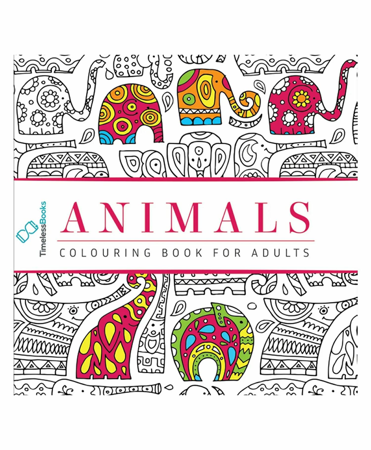 Animals Adults Colouring Book With Tearout Sheet – English  |   Pregnancy & Parenting Books Pregnancy & Parenting Books Pregnancy & Parenting Books