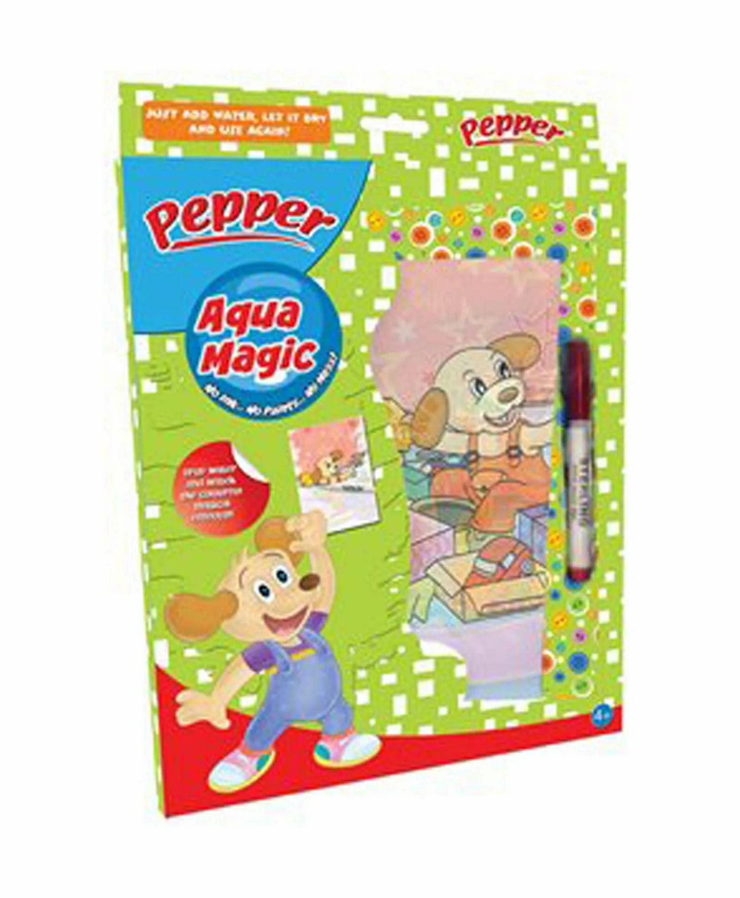 Aqua Magic – Pepper  |   Drawing & Coloring Book Drawing & Coloring Book Drawing & Coloring Book