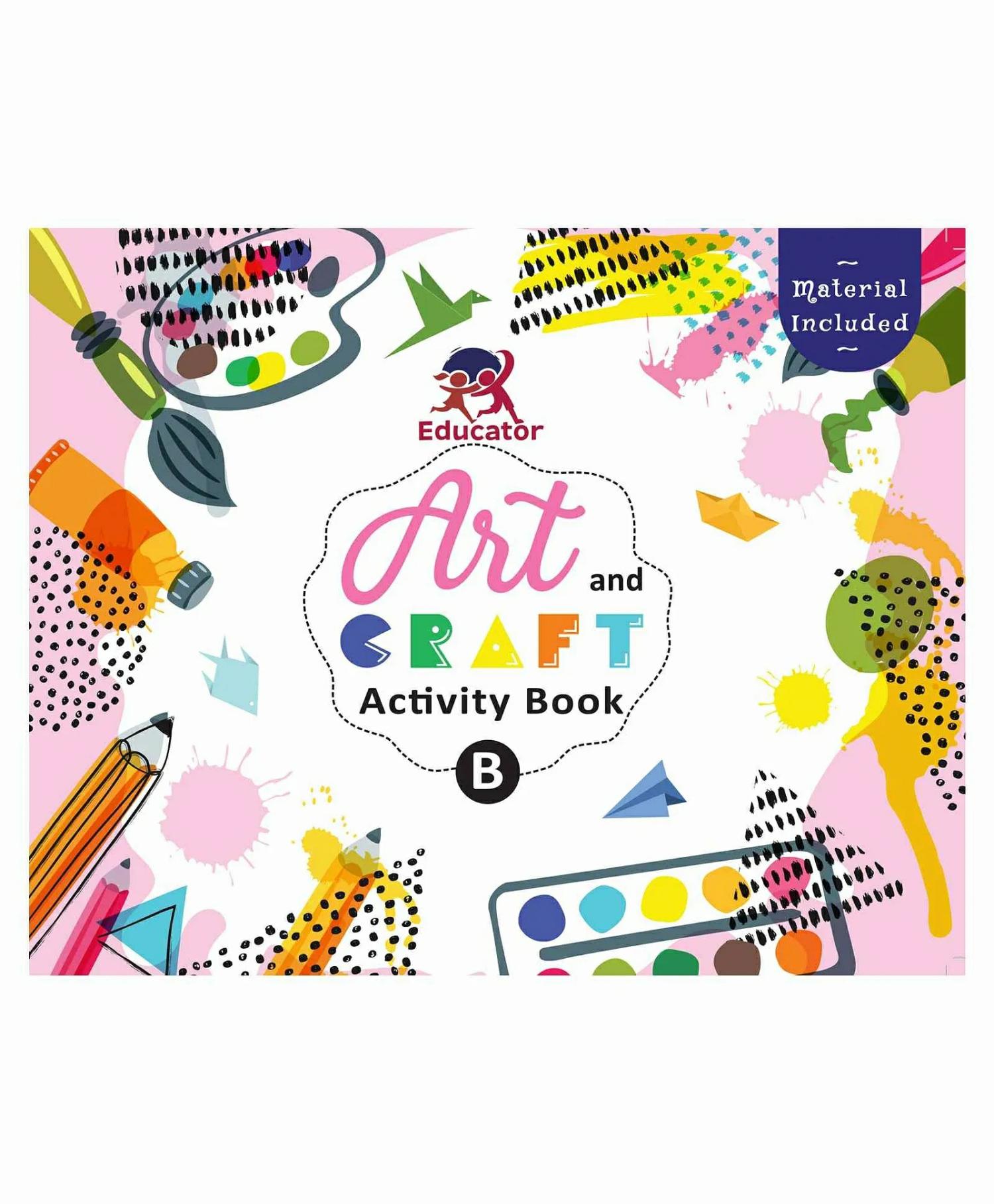 Art And Craft Activity Book B – English  |   Crafts, Hobbies & Activity Books Crafts, Hobbies & Activity Books Crafts