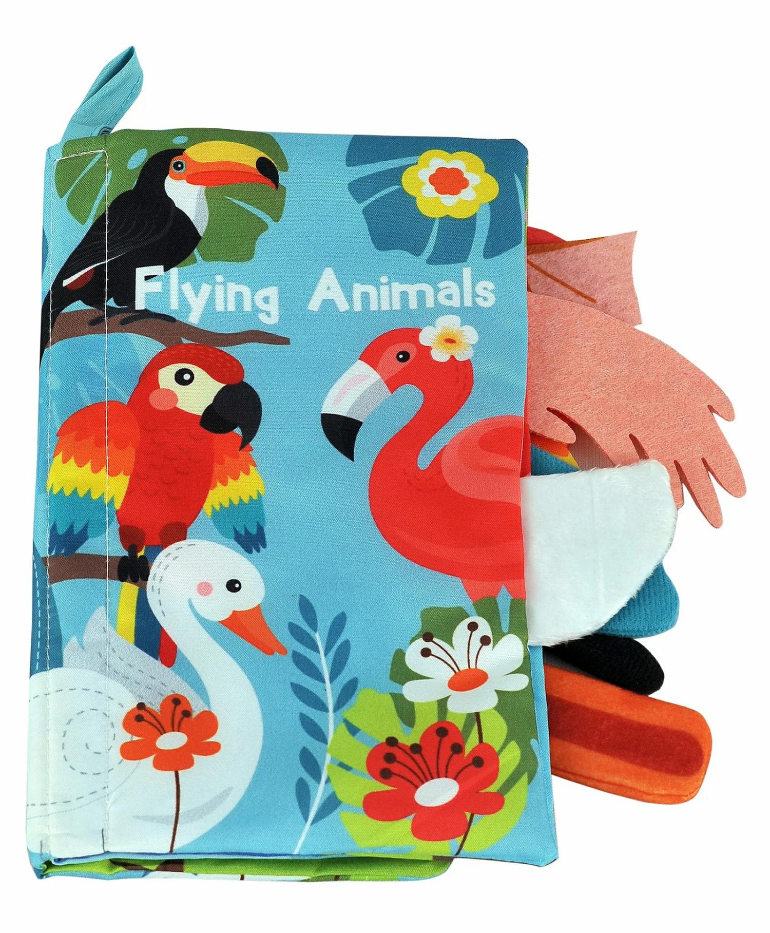 Baby Basics Cloth Tail Books Flying Animals Theme- English  |   Read & Learn Read & Learn Read & Learn