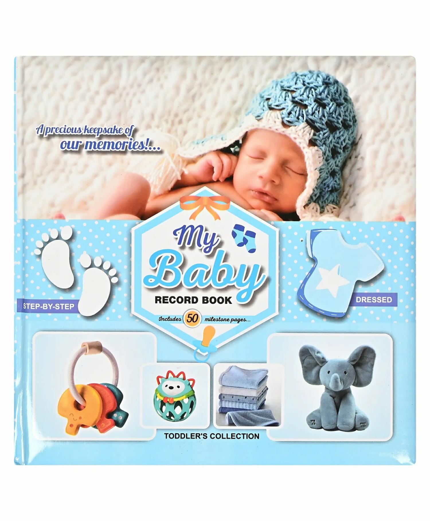 Baby Record Book Blue – English  |   Pregnancy & Parenting Books Pregnancy & Parenting Books Pregnancy & Parenting Books