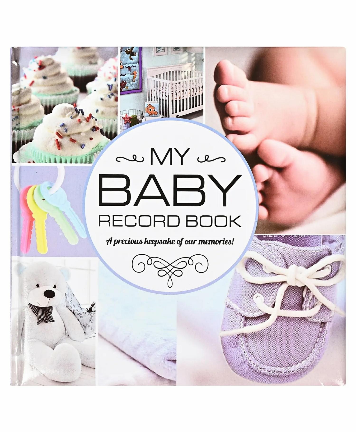 Baby Record Book Blue – English  |   Pregnancy & Parenting Books Pregnancy & Parenting Books Pregnancy & Parenting Books