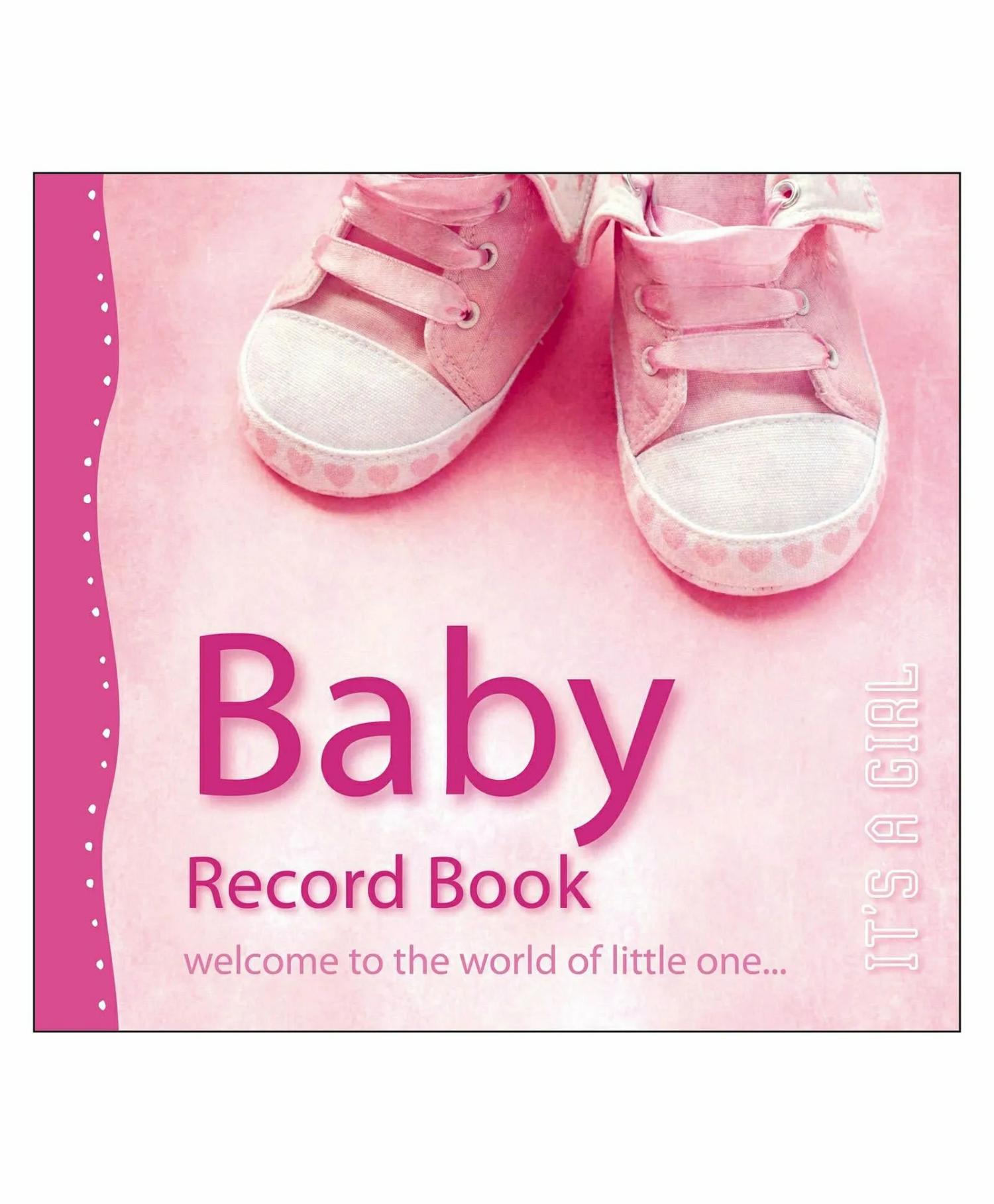 Baby Record Book It’s A Girl – English  |   Pregnancy & Parenting Books Pregnancy & Parenting Books Pregnancy & Parenting Books