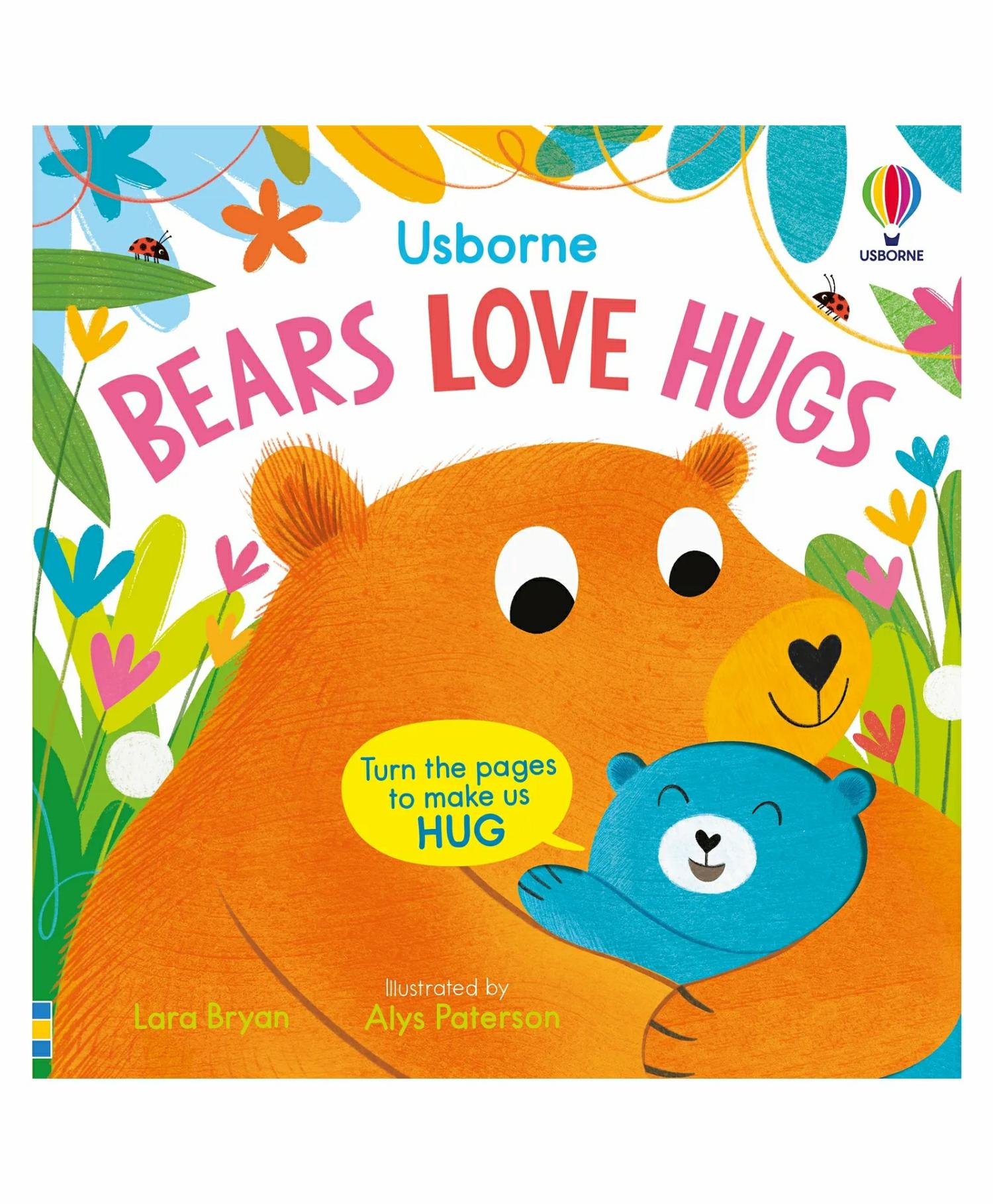 Bears Love Hugs Board Book- English  |   Board Books Board Books Board Books