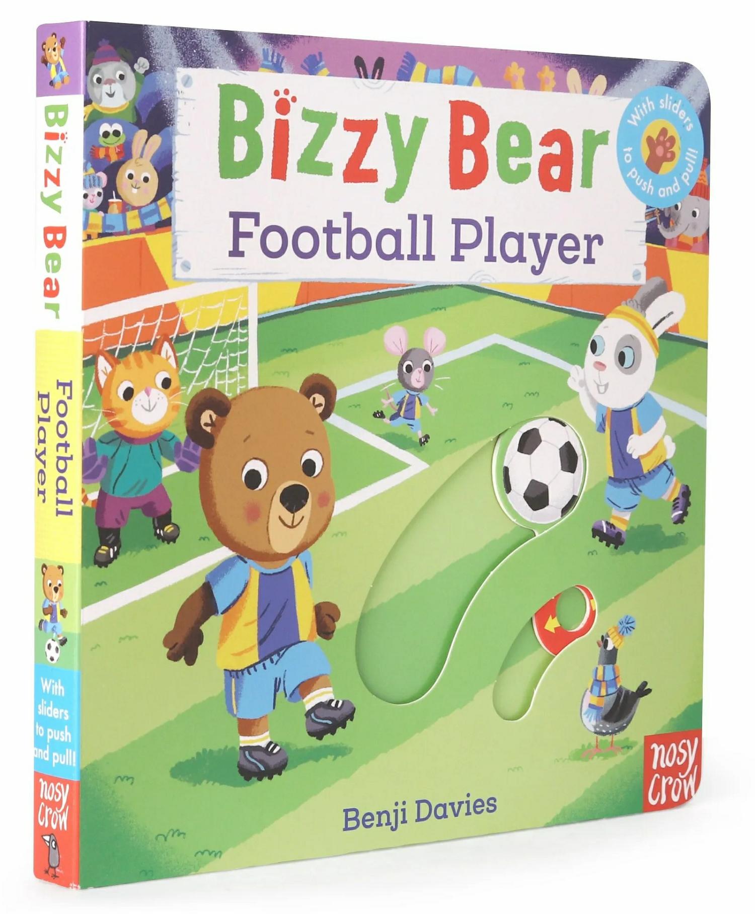 Bizzy Bear Football Player Board Book By Benji Davies – English  |   Rhymes & Poetry Books Rhymes & Poetry Books Rhymes & Poetry Books