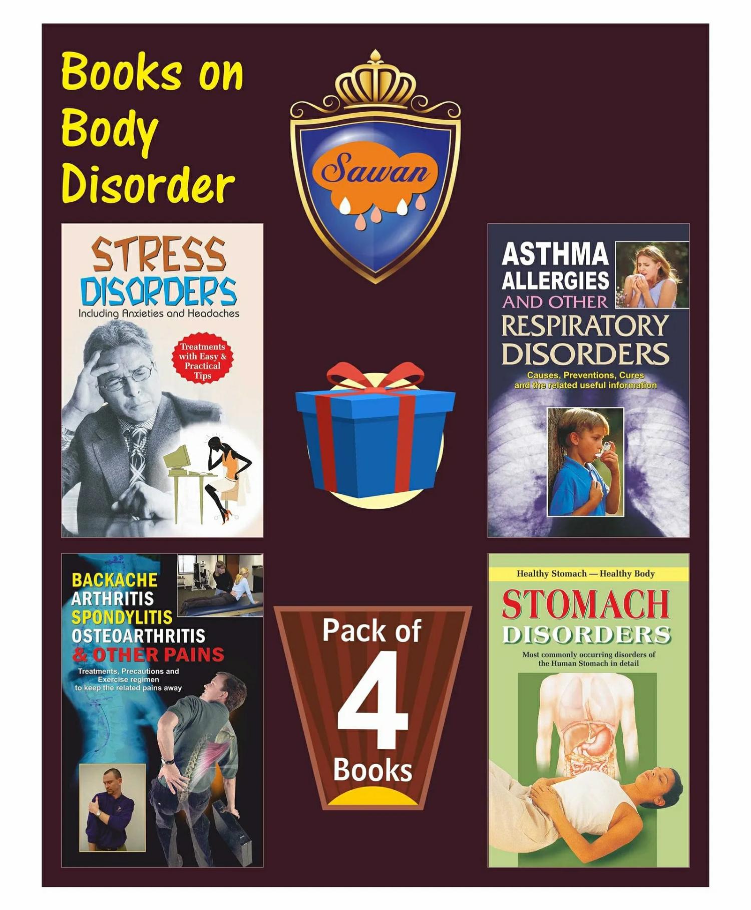 Books On Body Disorder Pack Of 4 – English  |   Pregnancy & Parenting Books Pregnancy & Parenting Books Pregnancy & Parenting Books