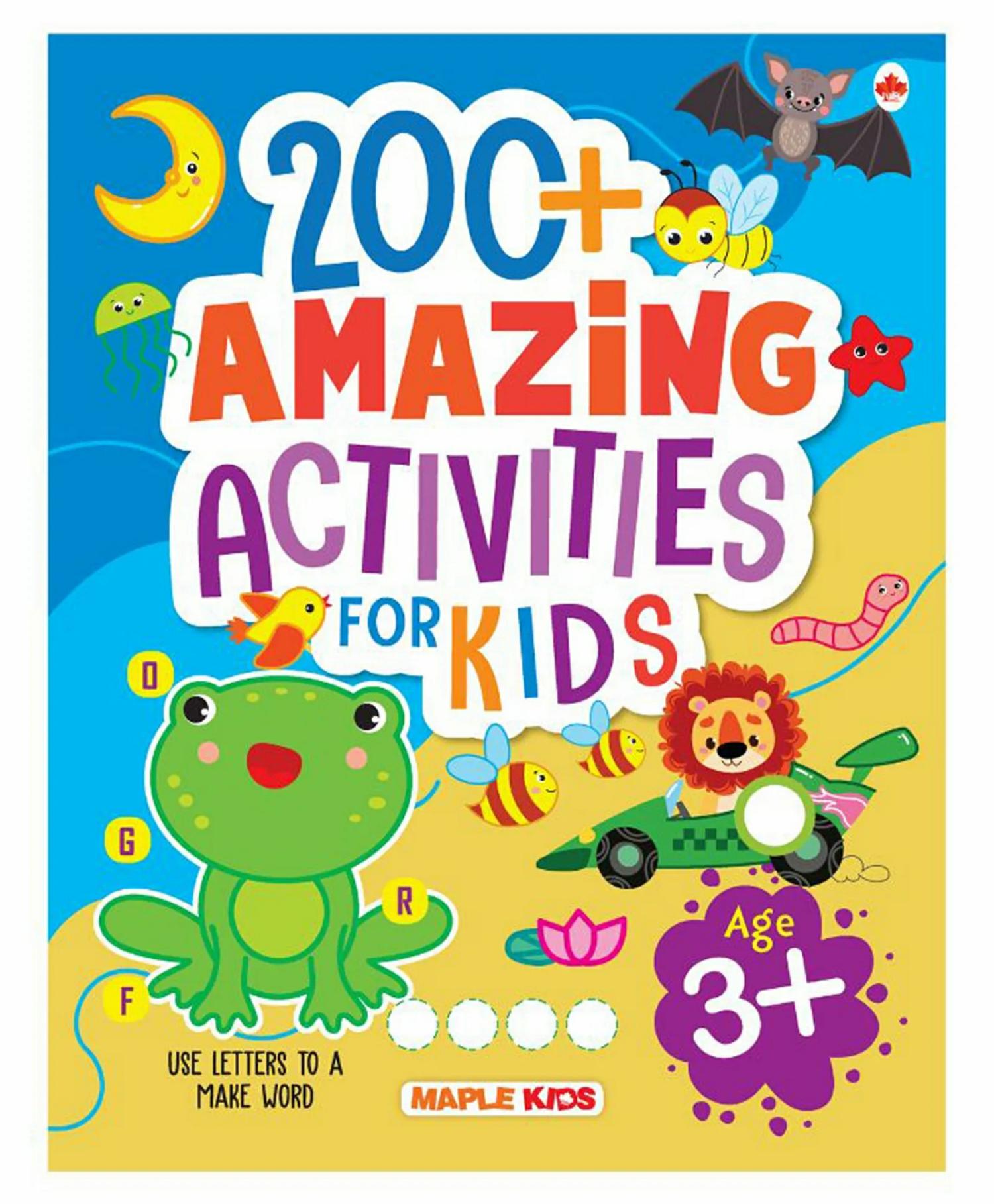 Brain Activity Book For Kids 200+ Amazing Activities – English  |   Crafts, Hobbies & Activity Books Crafts, Hobbies & Activity Books Crafts