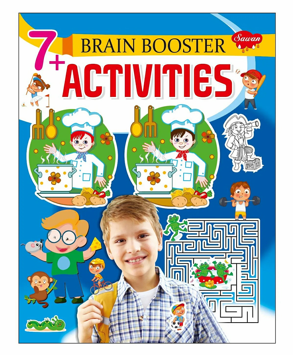 Brain Booster Activities Book – English  |   Crafts, Hobbies & Activity Books Crafts, Hobbies & Activity Books Crafts