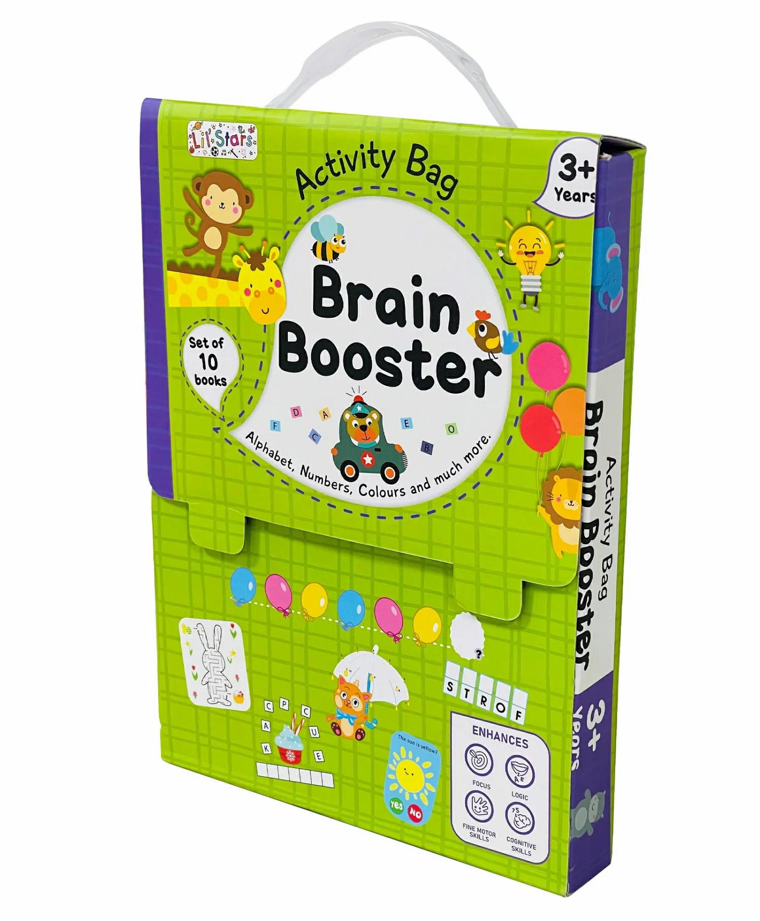 Brain Booster Activity Bag 10 Books Set For Children – English  |   Picture Books Picture Books Picture Books