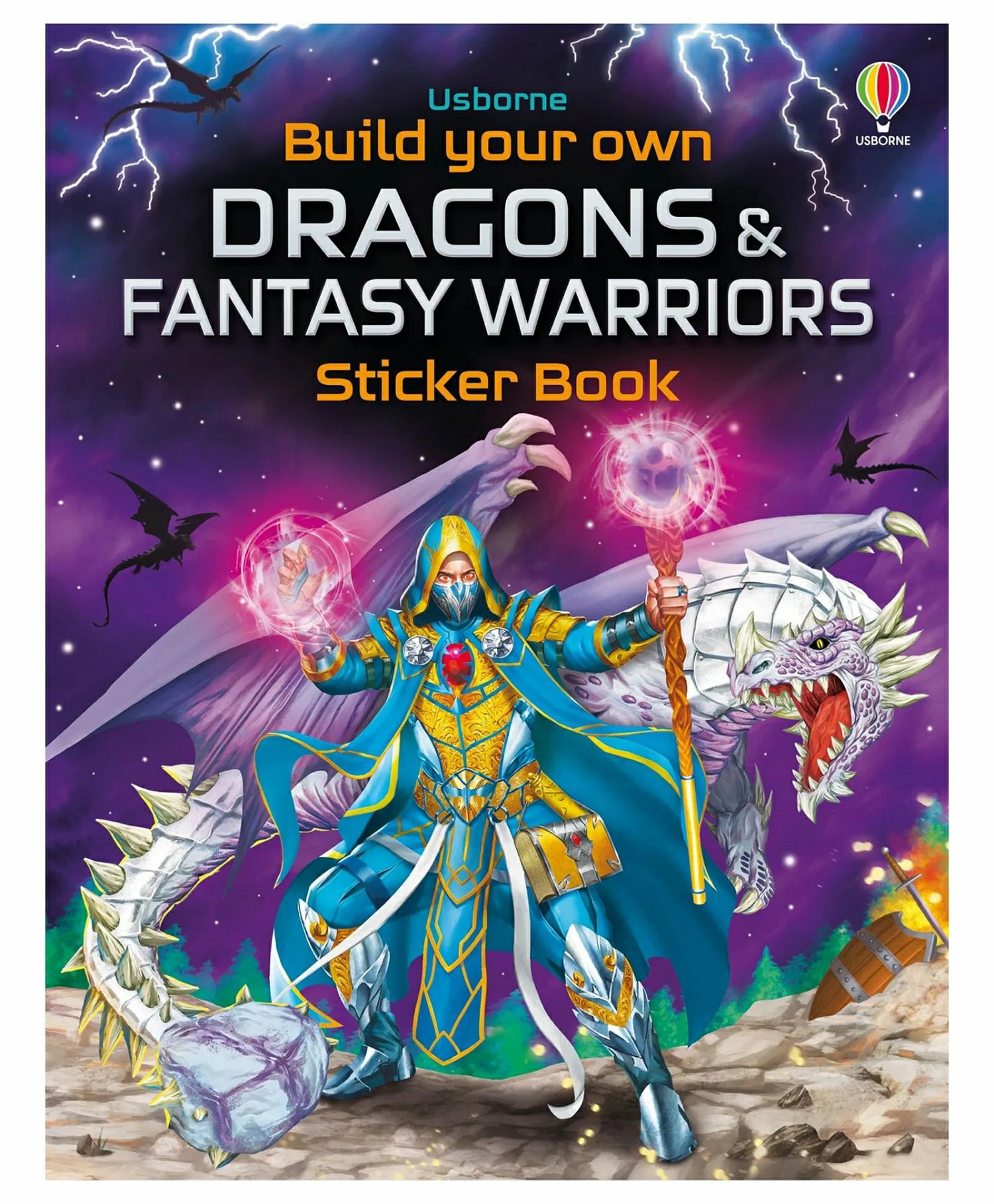 Build Your Own Dragons And Fantasy Warriors Sticker Book – English  |   Sticker Books Sticker Books Sticker Books