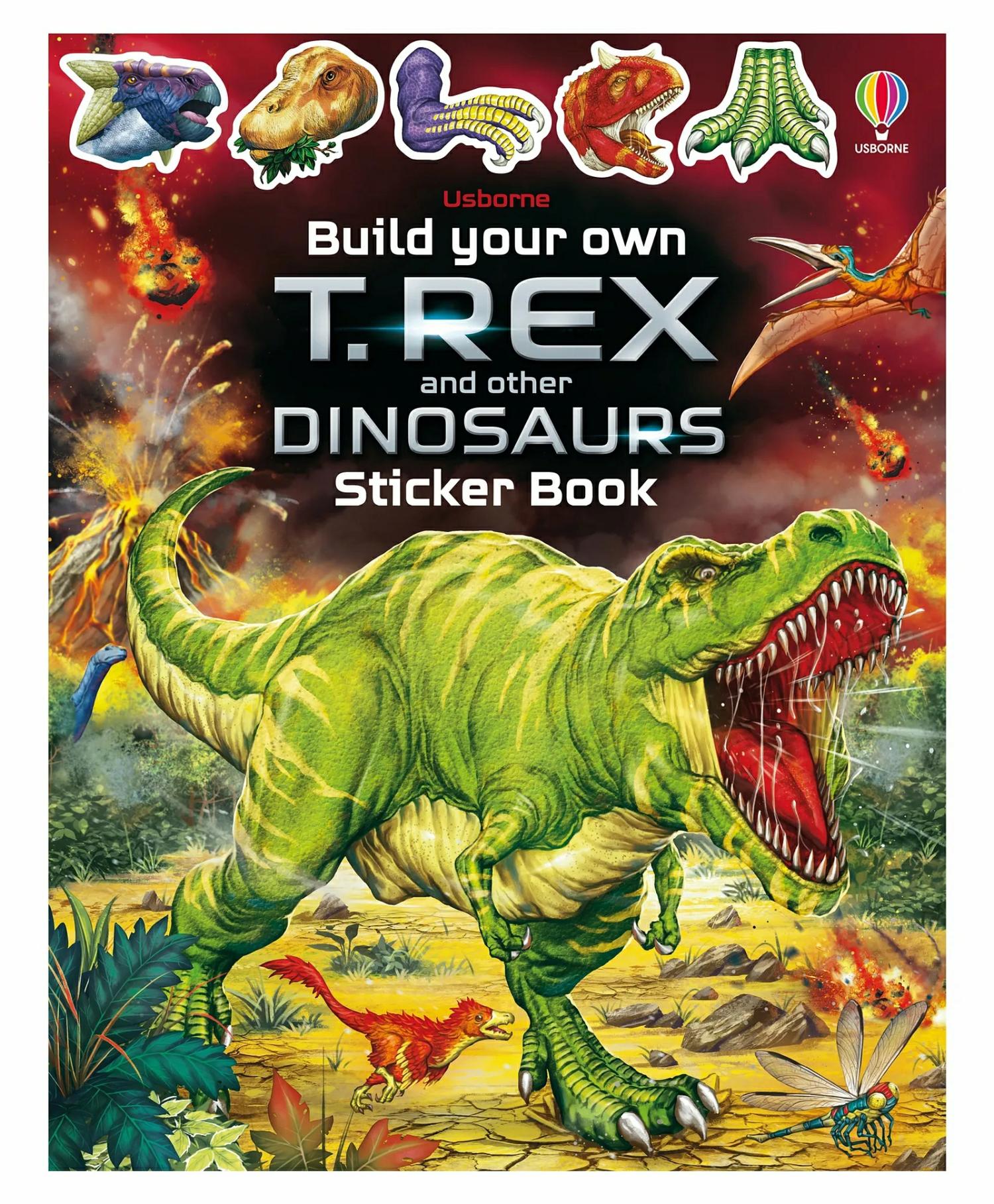 Build Your Own Trex And Other Dinosaurs Sticker Book – English  |   Sticker Books Sticker Books Sticker Books