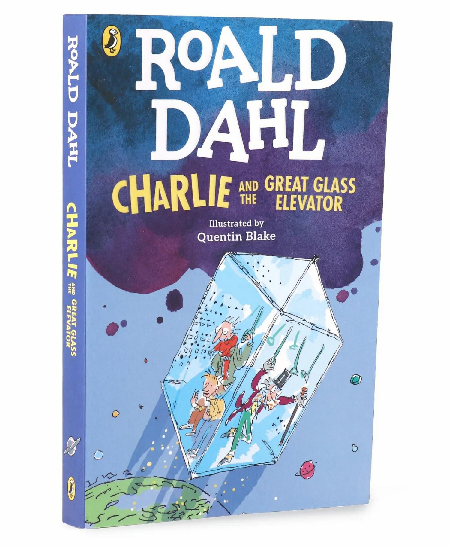 Charlie And The Great Glass Elevator By Roald Dahl- English  |   Story Books Story Books