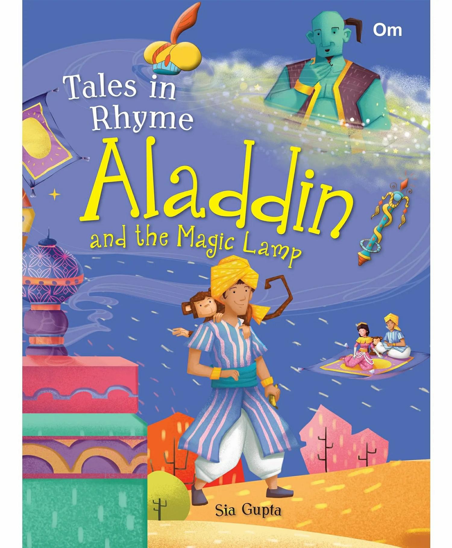 Classics Fairy Tales In Rhyme Aladdin & The Magic Lamp Book – English  |   Rhymes & Poetry Books Rhymes & Poetry Books Rhymes & Poetry Books