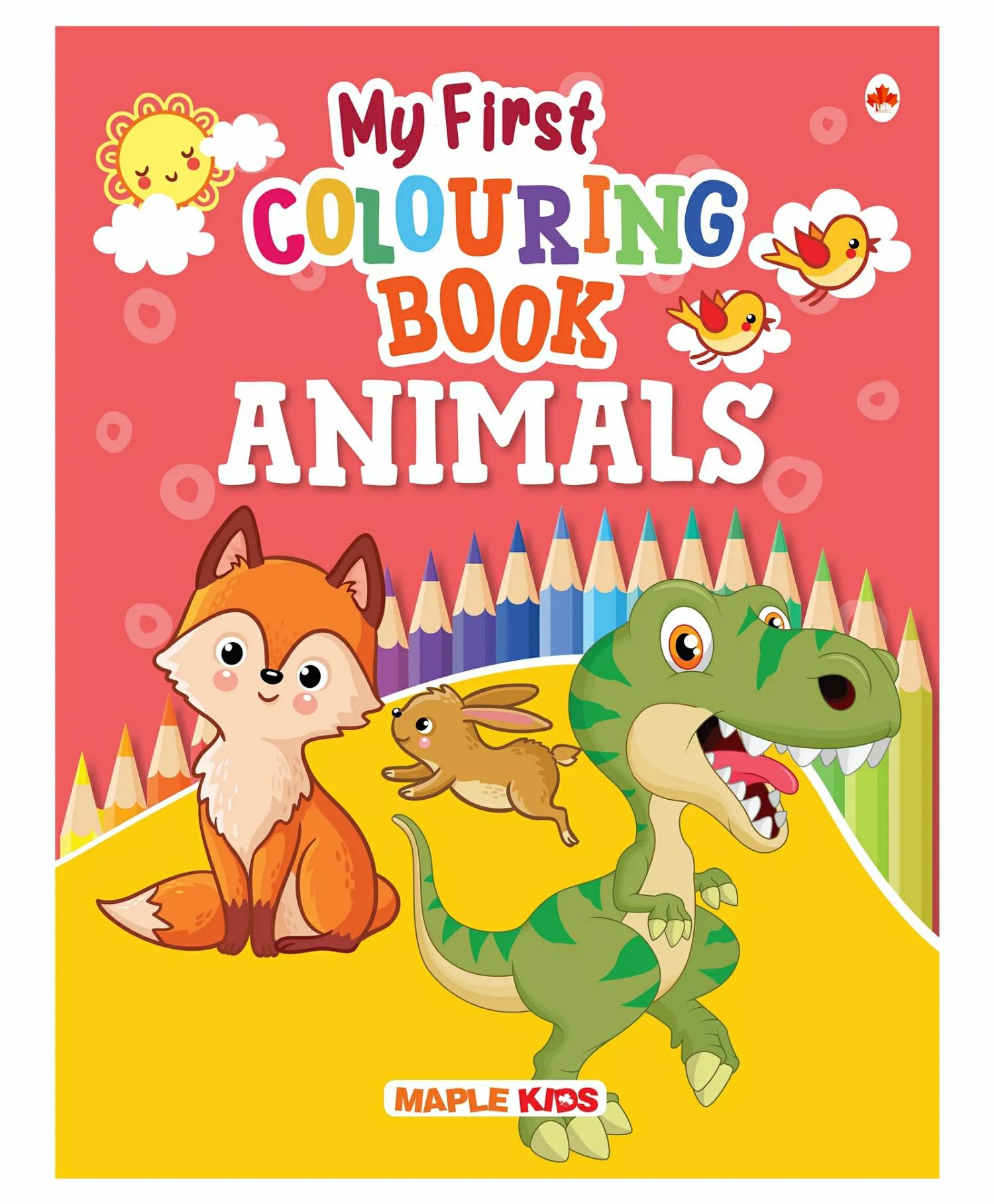 Colouring Book Animals – English  |   Drawing & Coloring Book Drawing & Coloring Book Drawing & Coloring Book