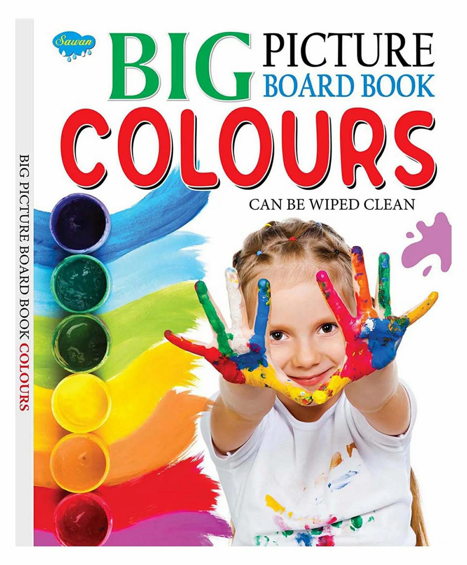 Colours Wipe And Clean Picture Board Book – English  |   Board Books Board Books Board Books