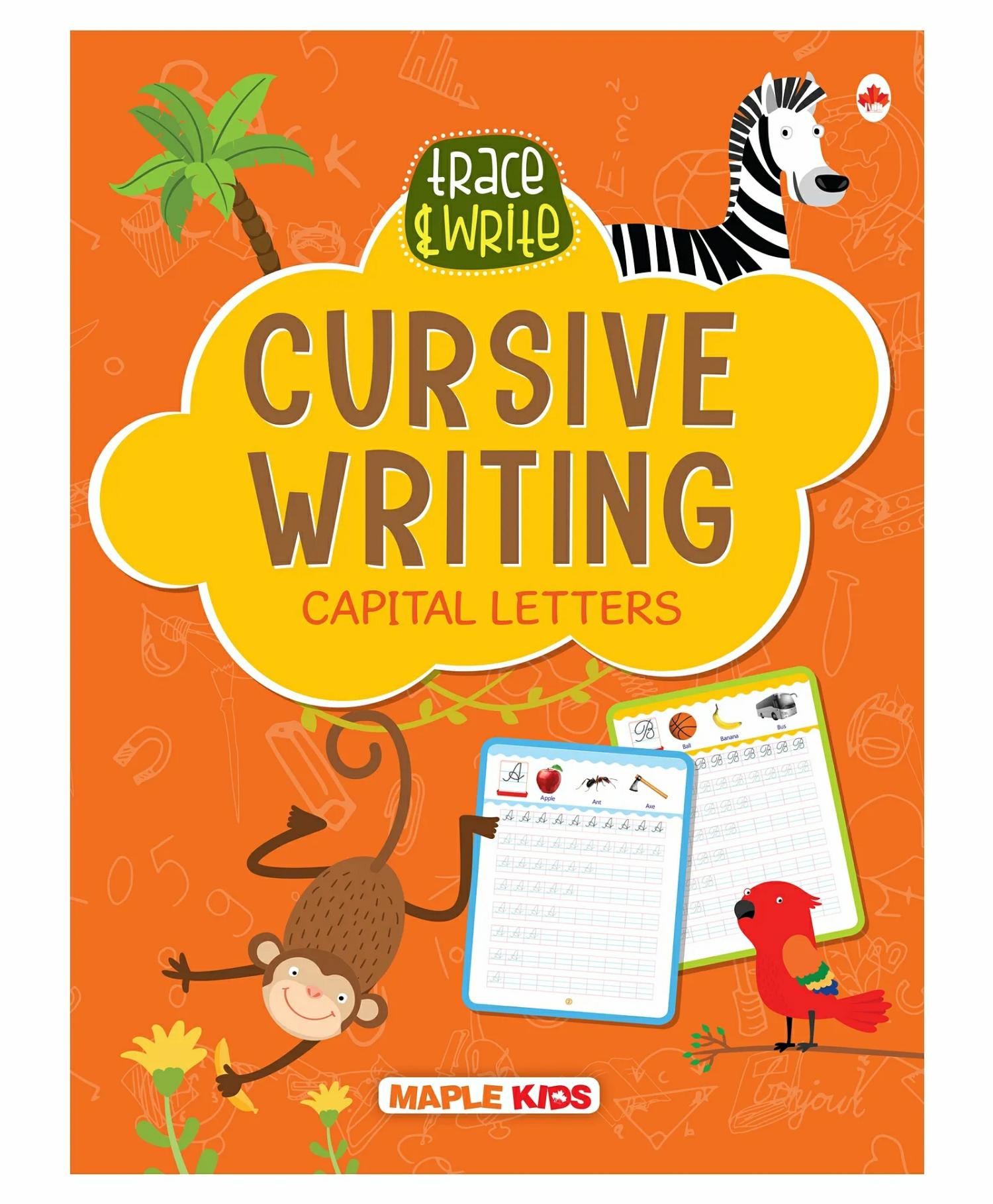 Cursive Writing Capital Letters – English  |   Read & Learn Read & Learn Read & Learn