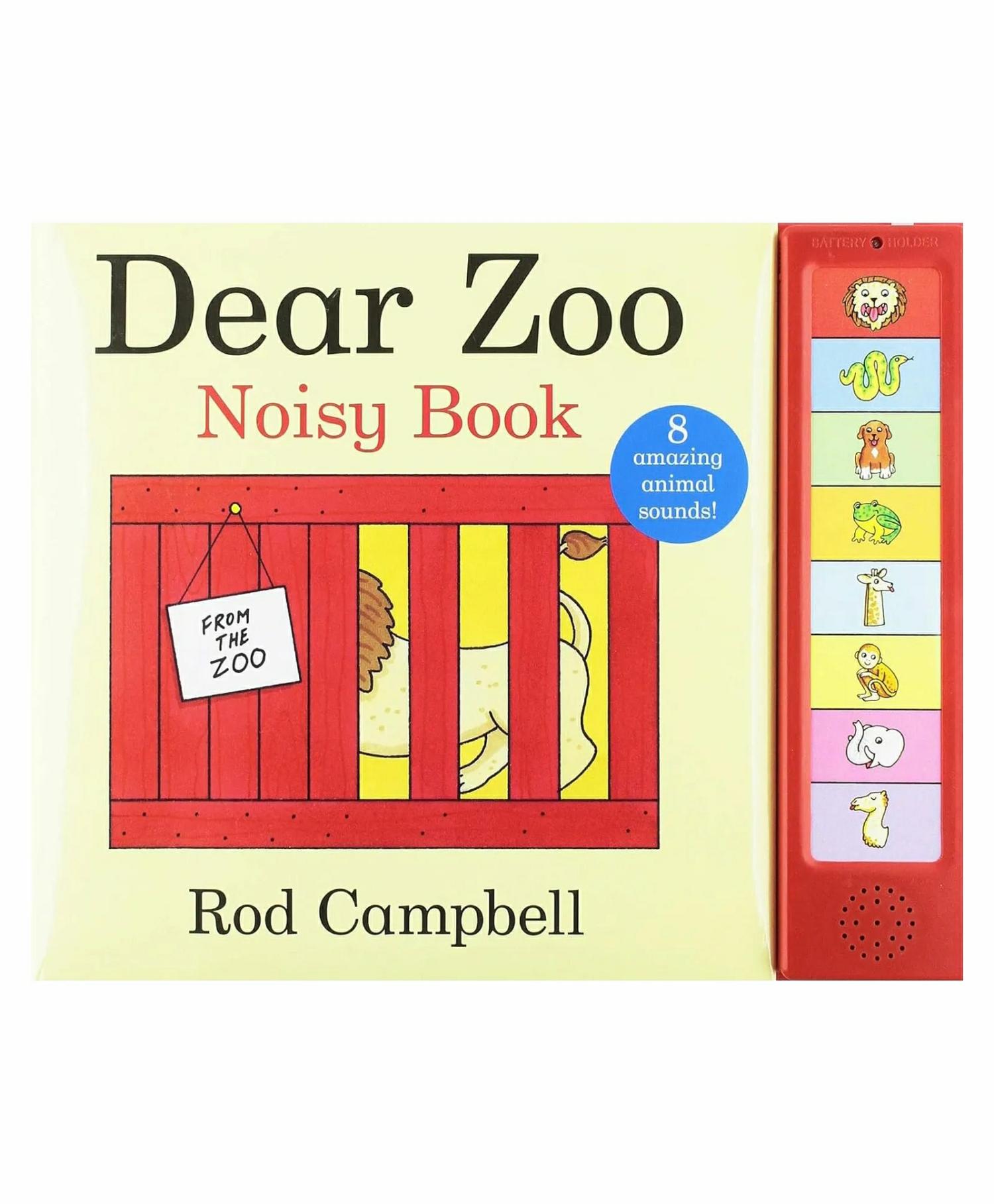 Dear Zoo Noisy Book By Rod Campbell – English  |   Board Books Board Books Board Books