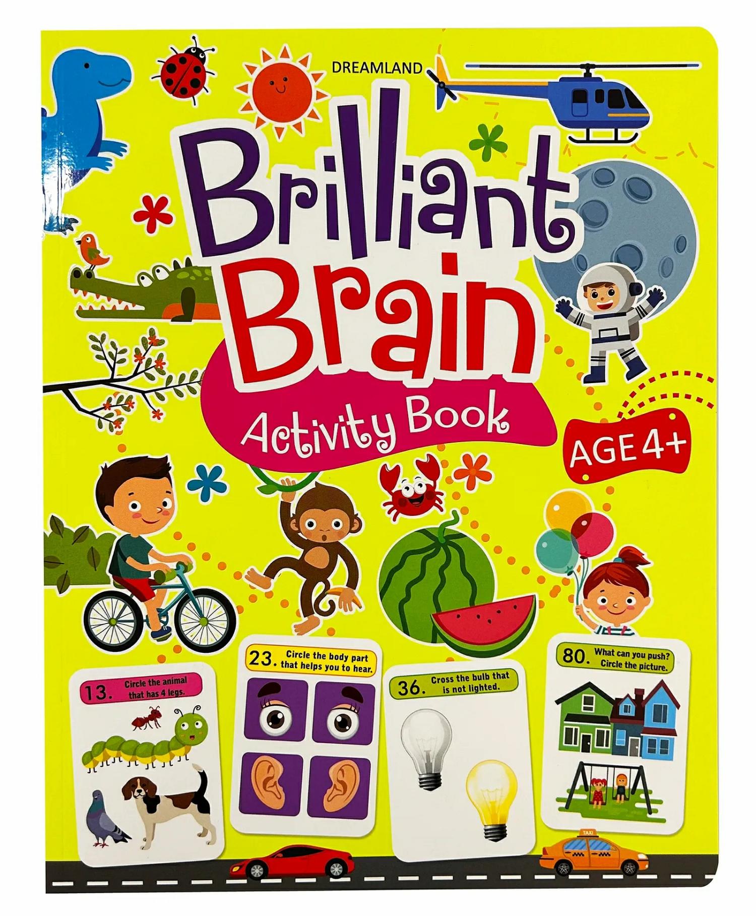 Dreamland Brilliant Brain Activity Book 4+  |   Crafts, Hobbies & Activity Books Crafts, Hobbies & Activity Books Crafts