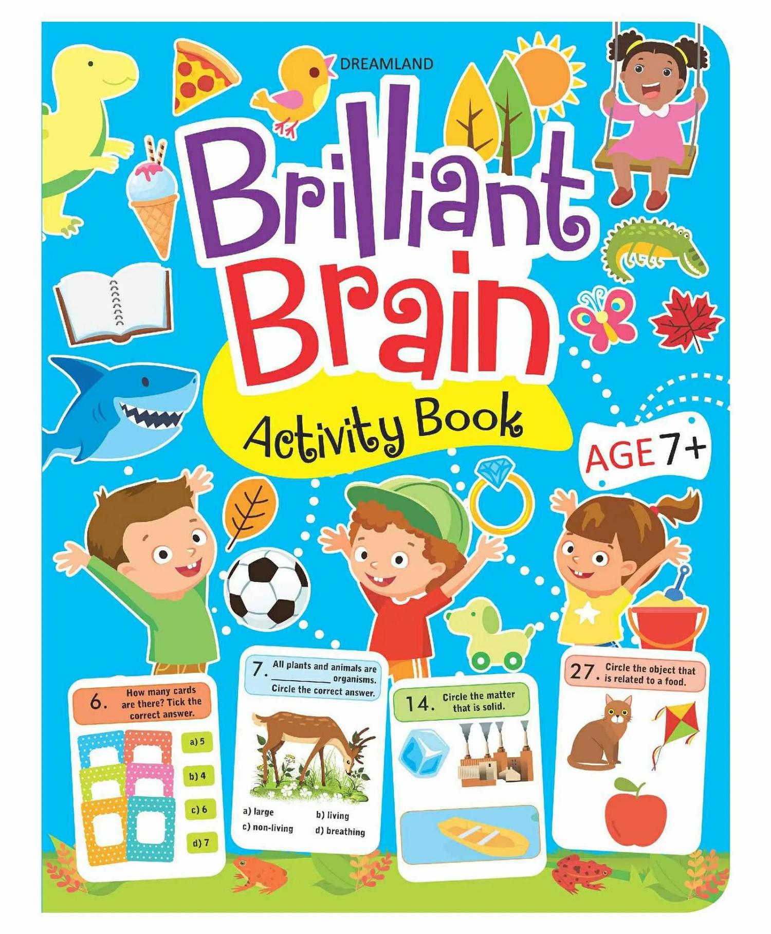 Dreamland Brilliant Brain Activity Book 7+  |   Crafts, Hobbies & Activity Books Crafts, Hobbies & Activity Books Crafts