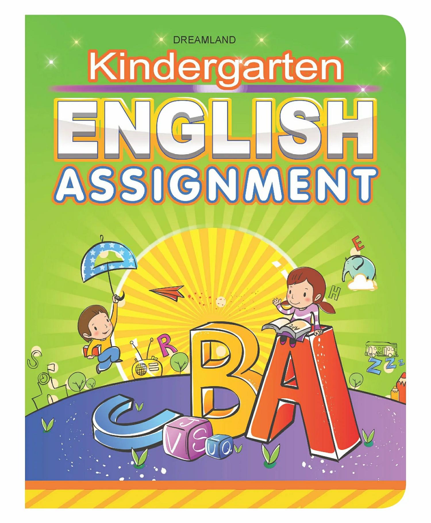 Dreamland Kindergarten English Assignment  |   Academic Books Academic Books Academic Books