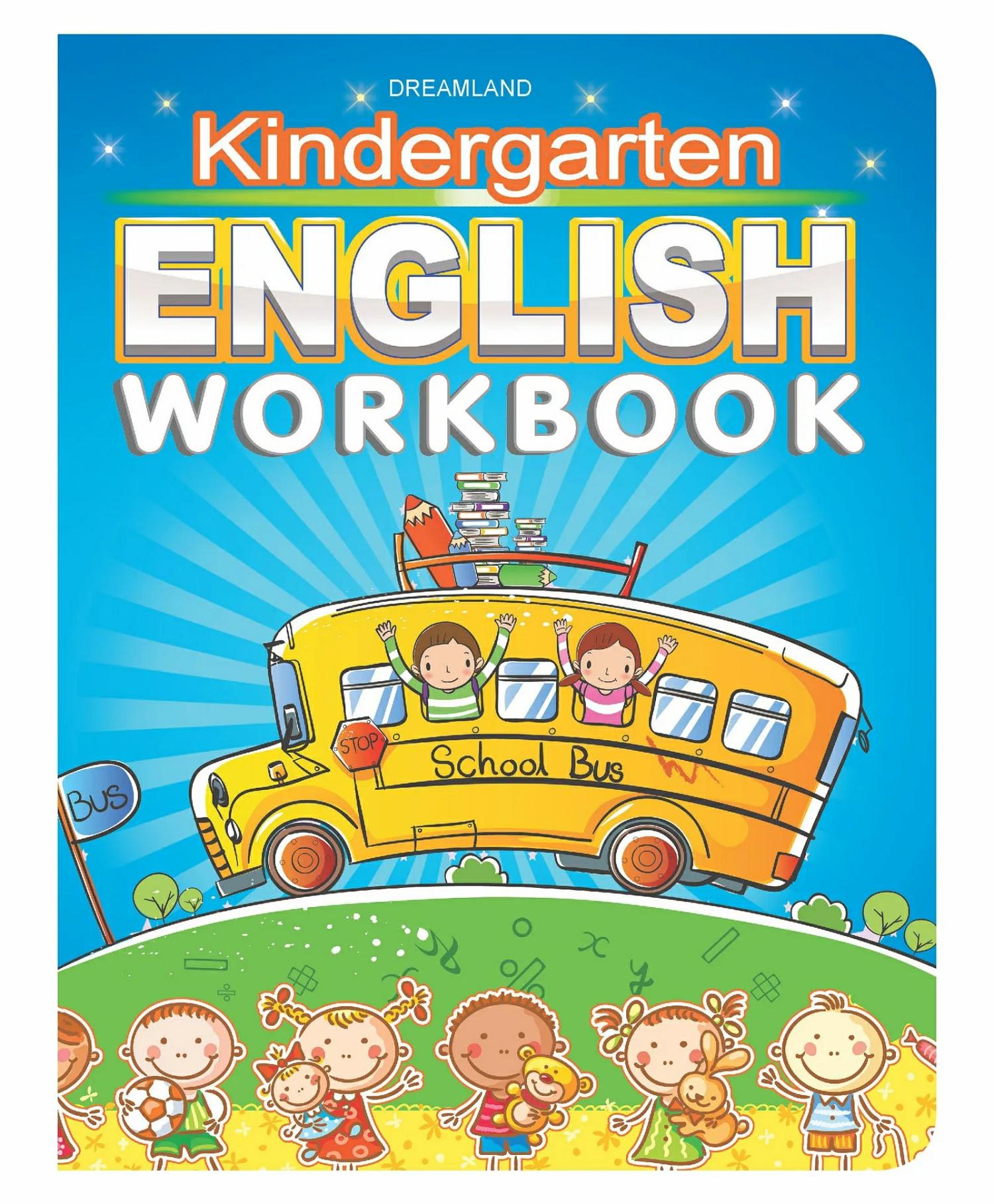 Dreamland Kindergarten English Work Book For Children , Early Learning Books  |   Academic Books Academic Books Academic Books