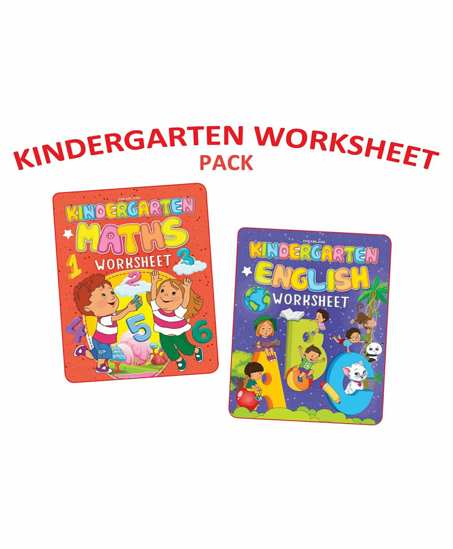 Dreamland Kindergarten Maths And English Worksheets For Children , Early Learning Books  |   Academic Books Academic Books Academic Books