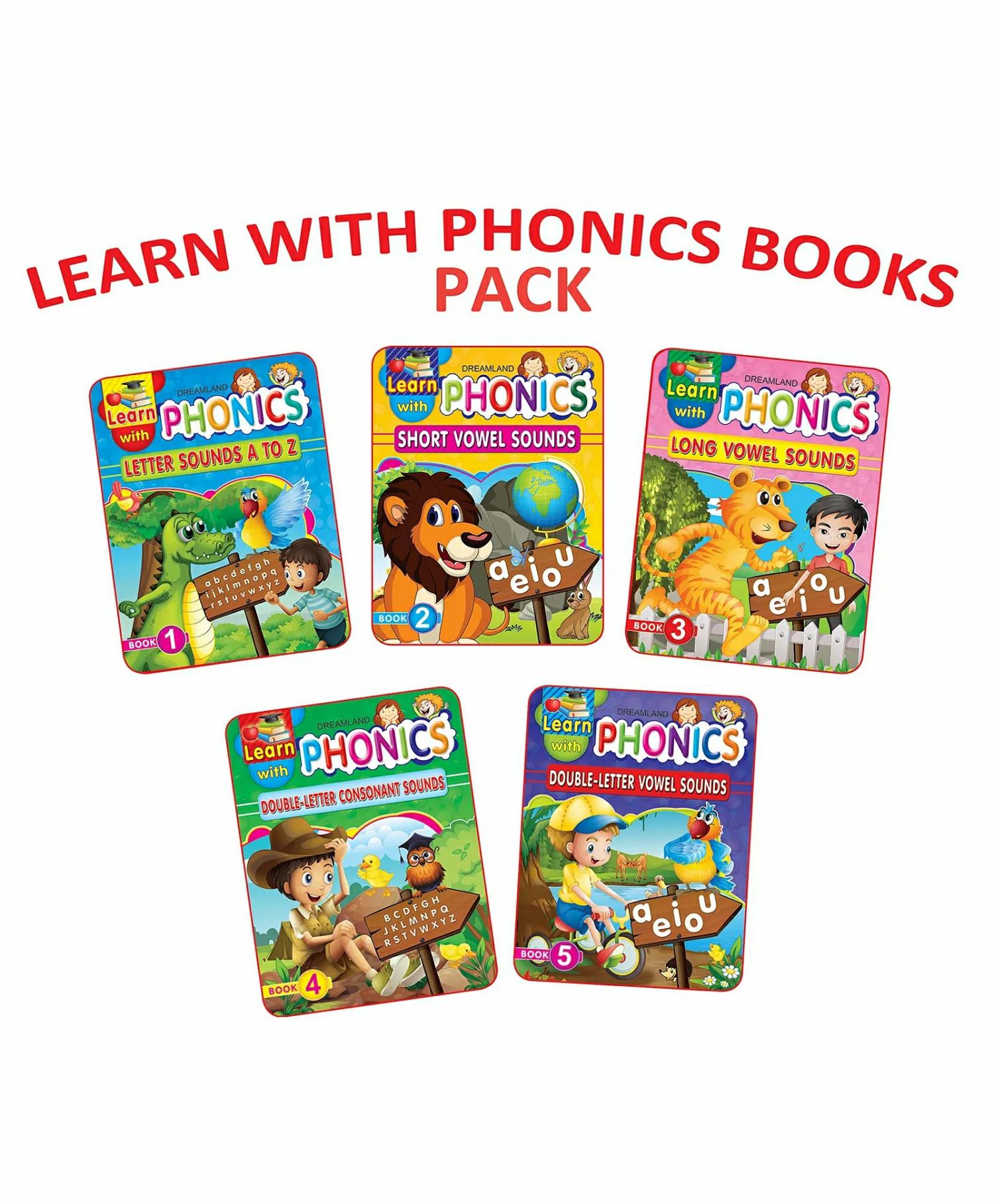 Dreamland Learn With Phonics Book – Pack (5 Titles)  |   Read & Learn Read & Learn Read & Learn