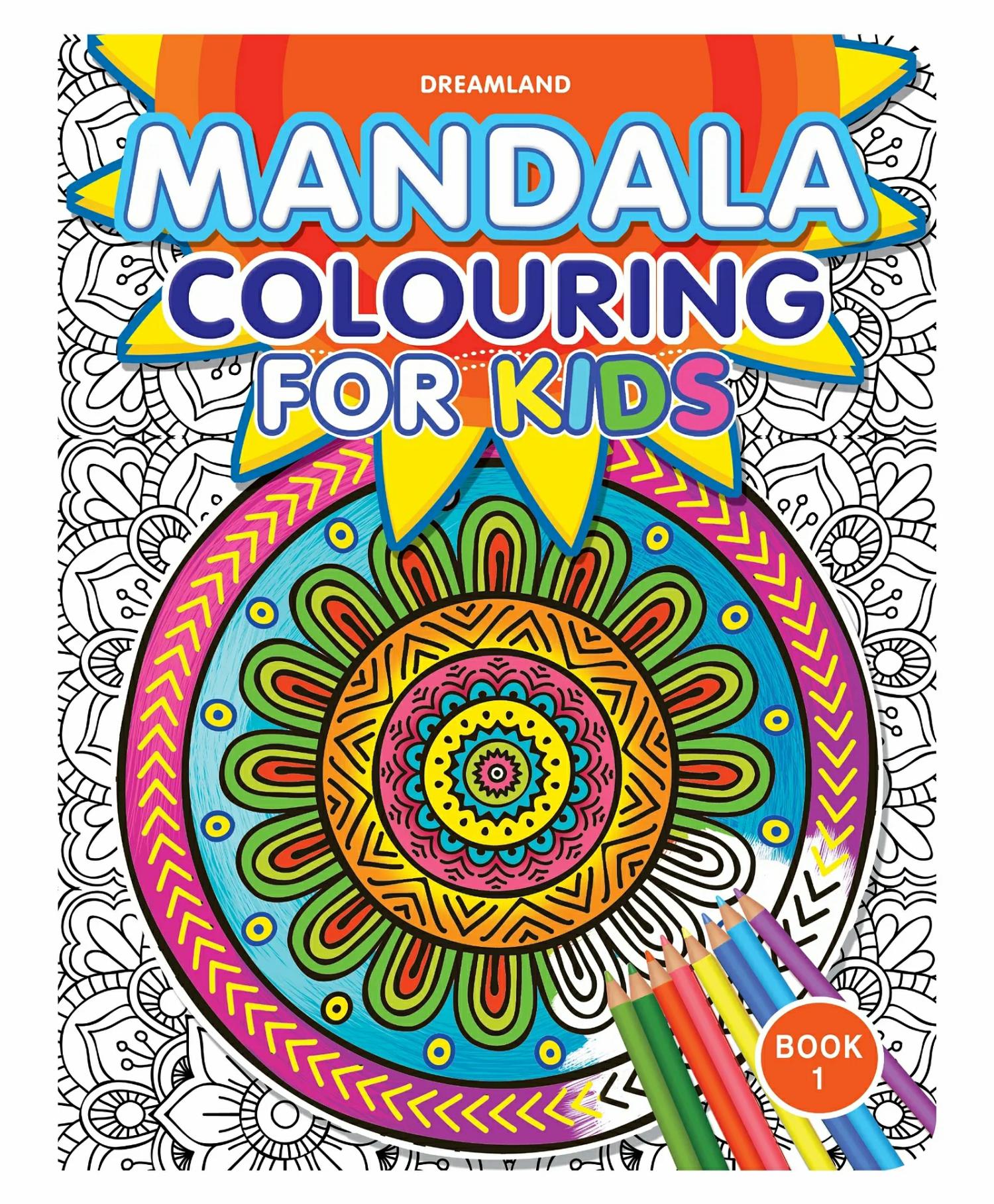 Dreamland Mandala Colouring For Kids- Book 1  |   Crafts, Hobbies & Activity Books Crafts, Hobbies & Activity Books Crafts