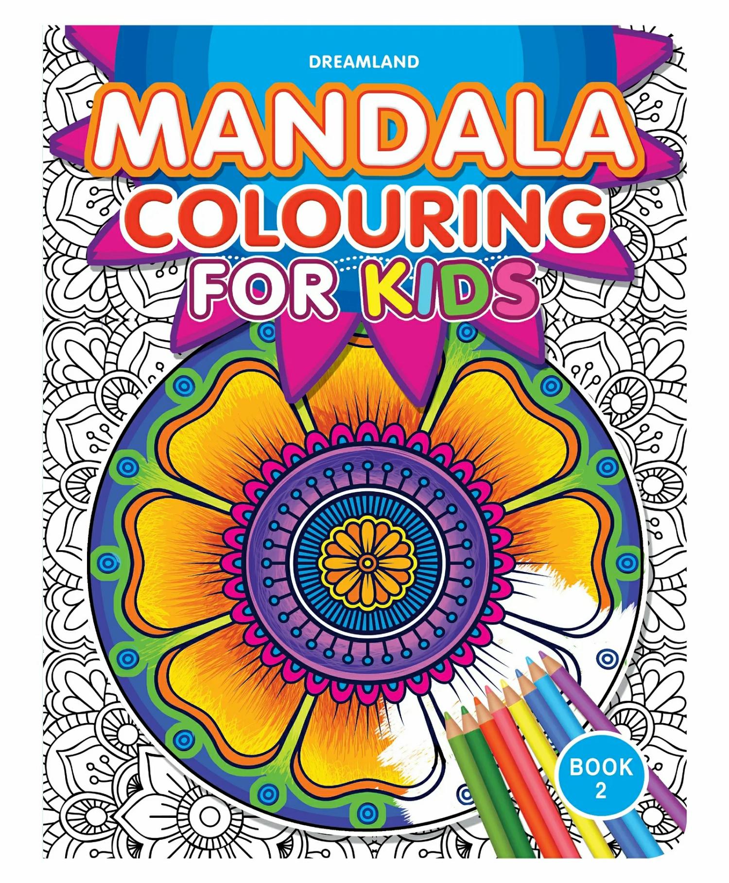 Dreamland Mandala Colouring For Kids- Book 2  |   Drawing & Coloring Book Drawing & Coloring Book Drawing & Coloring Book