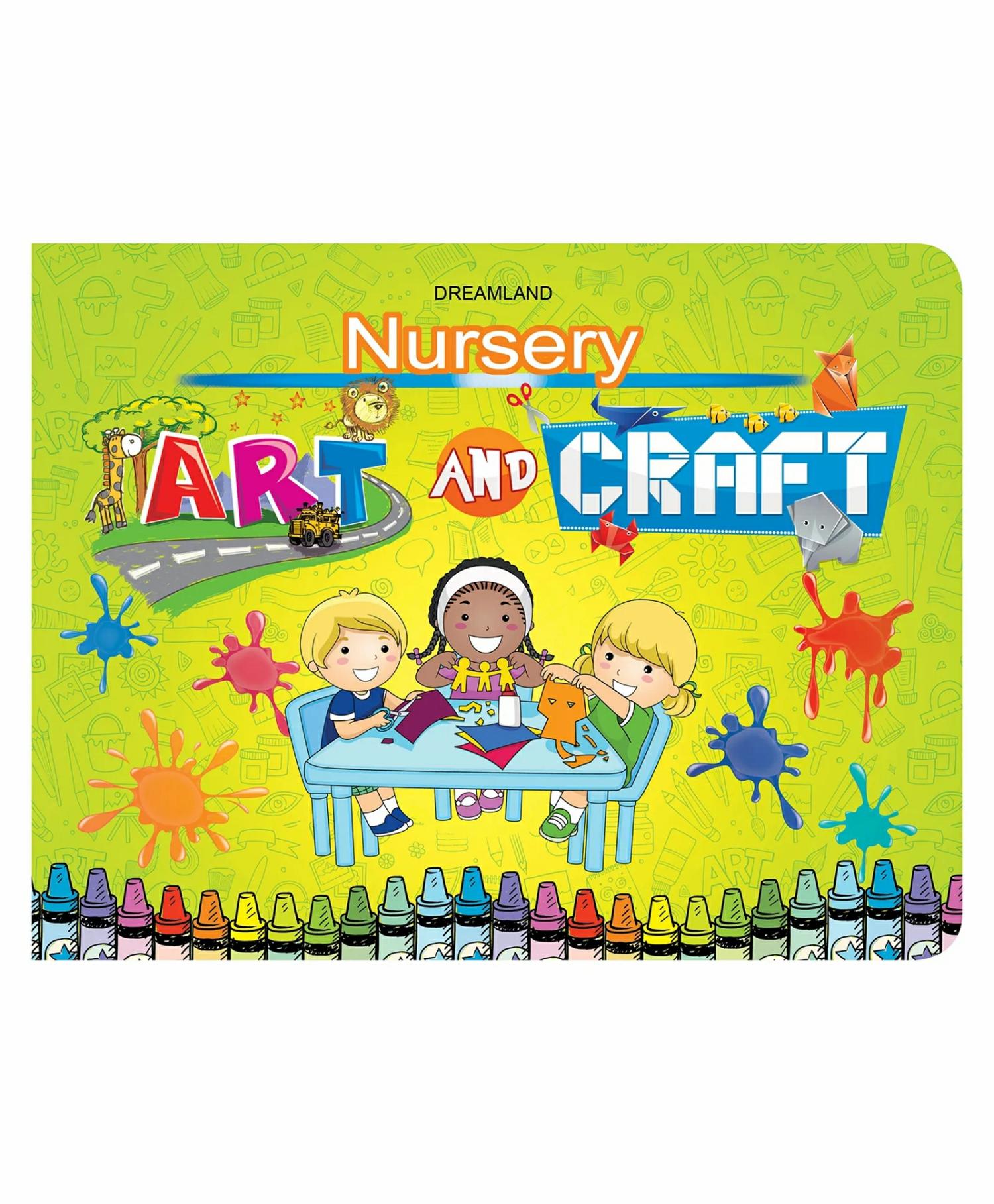 Dreamland Nursery Art & Craft Book , Early Learning Books  |   Drawing & Coloring Book Drawing & Coloring Book Drawing & Coloring Book