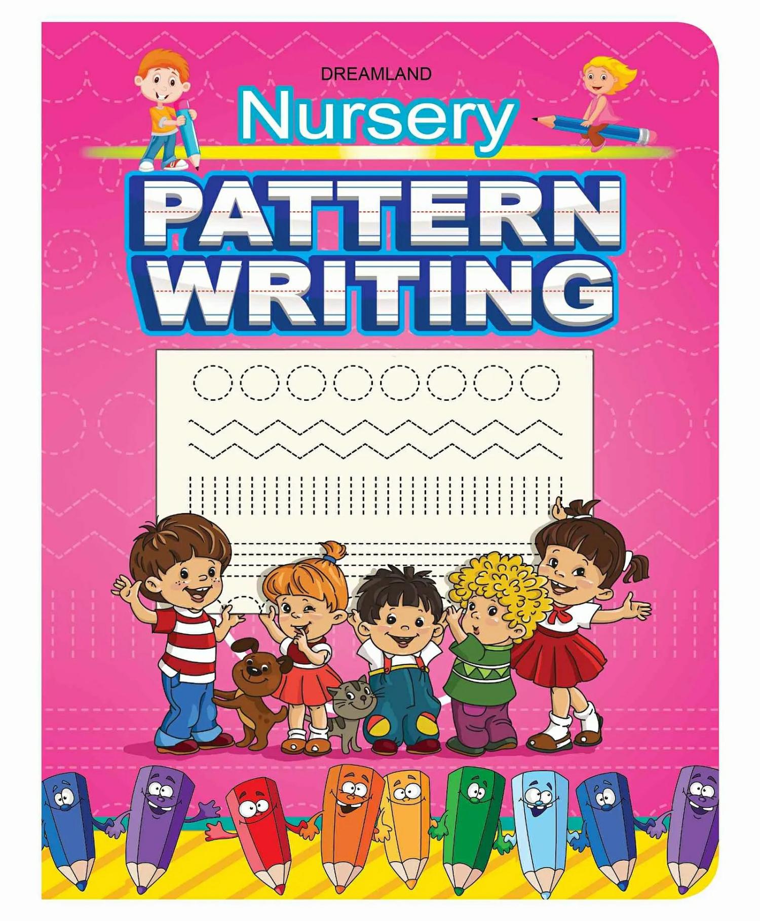 Dreamland Nursery Pattern Writing Book , Early Learning Books  |   Crafts, Hobbies & Activity Books Crafts, Hobbies & Activity Books Crafts