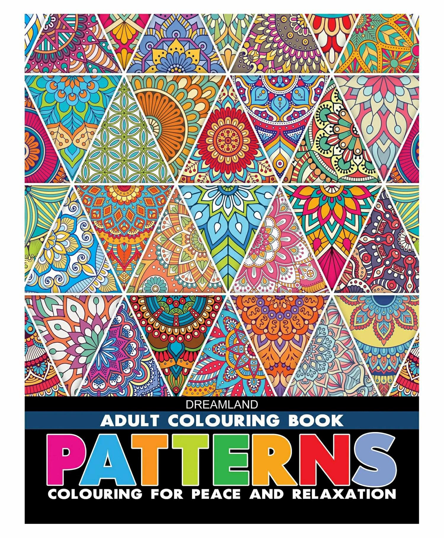 Dreamland Patterns- Colouring Book For Adults  |   Drawing & Coloring Book Drawing & Coloring Book Drawing & Coloring Book