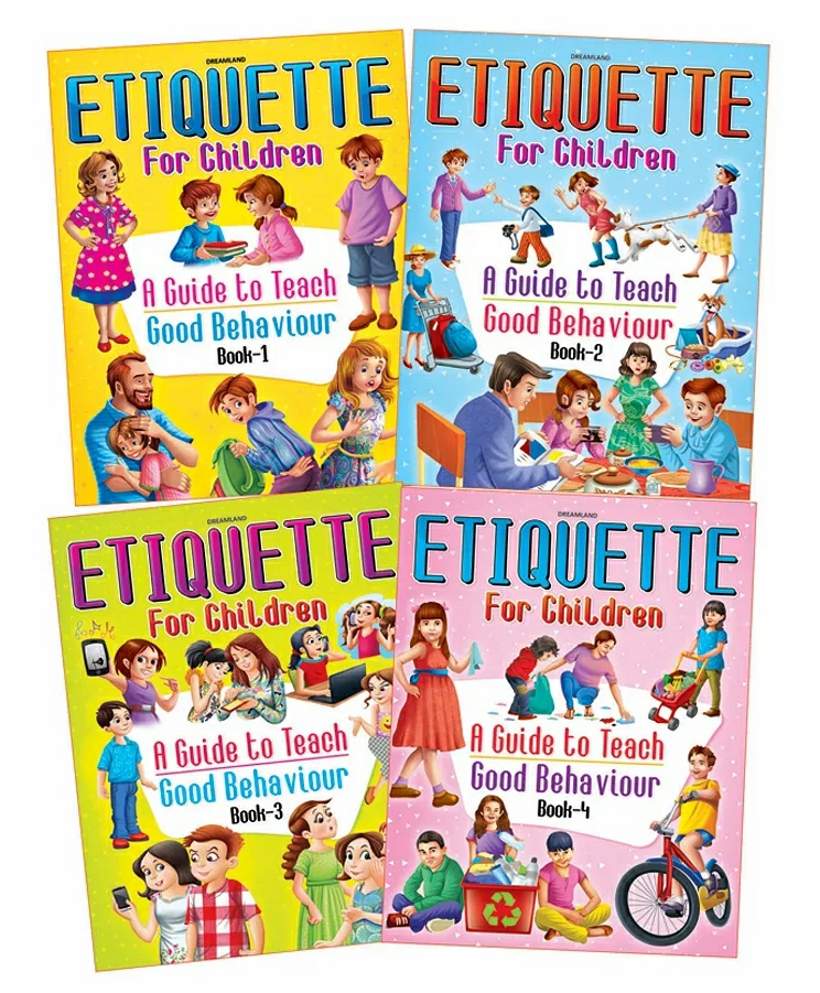 Dreamland Publications Etiquette For Children 4 Books – English  |   Pregnancy & Parenting Books Pregnancy & Parenting Books Pregnancy & Parenting Books