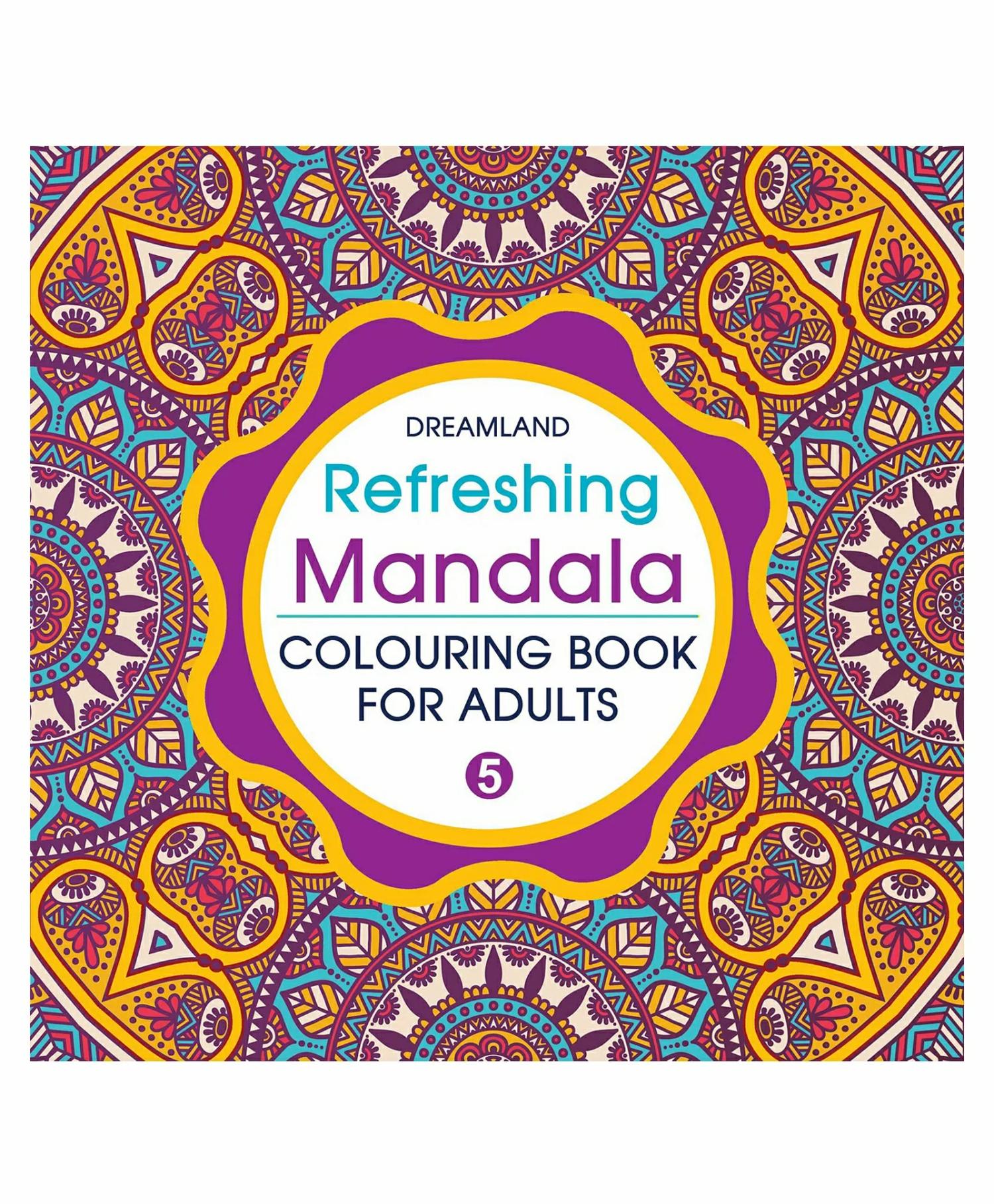 Dreamland Publications Refreshing Mandala Colouring Book Part 5 – English  |   Pregnancy & Parenting Books Pregnancy & Parenting Books Pregnancy & Parenting Books