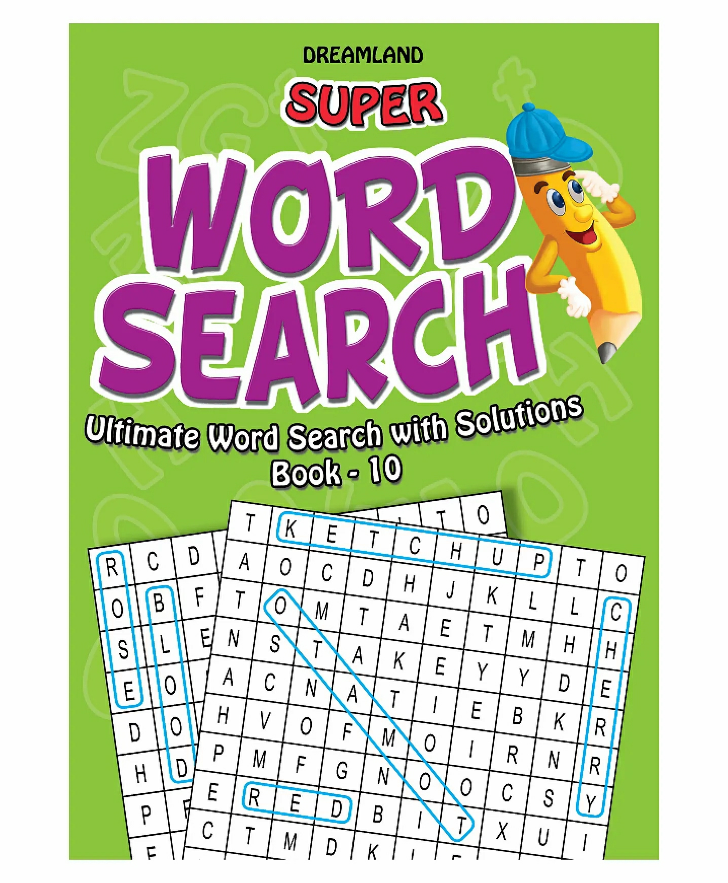 Dreamland Super Word Search Book 1 For Children – 192 Pages Ultimate Word Search Book With Solutions  |   Crafts, Hobbies & Activity Books Crafts, Hobbies & Activity Books Crafts