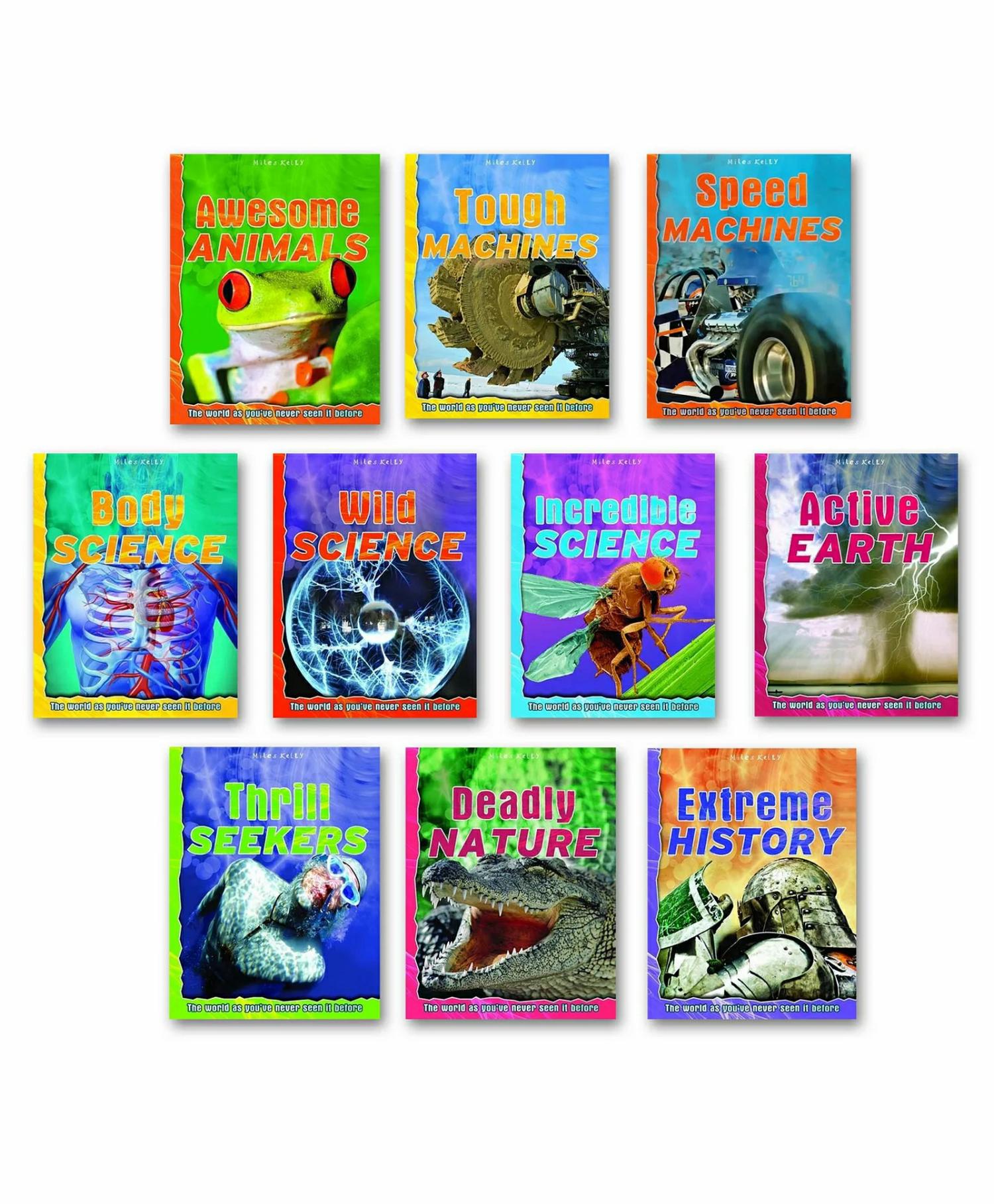 Encyclopedia Books For Kids : Discovery Explore Your World All 10 Books Mk Pack Of 10 Books- English  |   Read & Learn Read & Learn Read & Learn