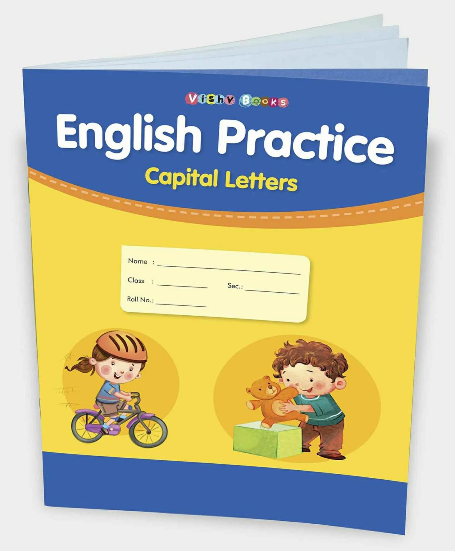 English Practice Capital Letters Writing Book – English  |   Picture Books Picture Books Picture Books