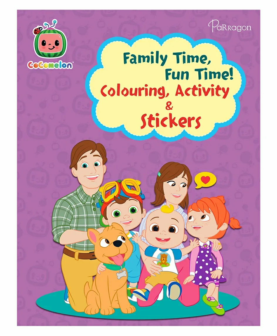 Family Time Fun Time Colouring & Activity Book – English  |   Crafts, Hobbies & Activity Books Crafts, Hobbies & Activity Books Crafts