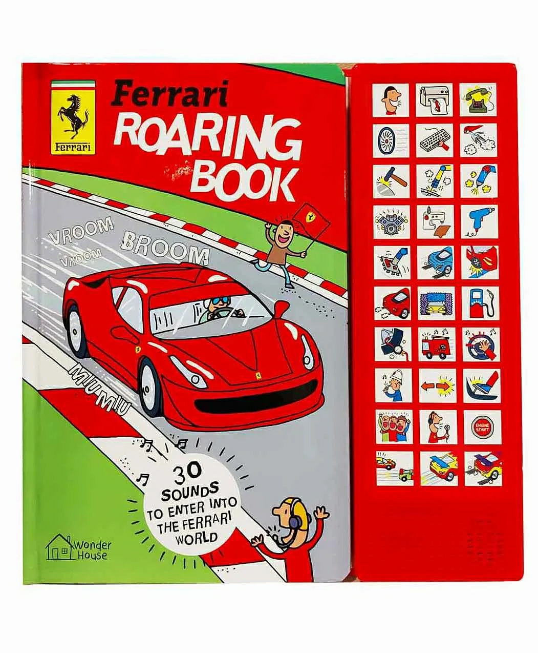 Ferrari Roaring Book – English  |   Cd’s & Movies Cd's & Movies Cd's & Movies