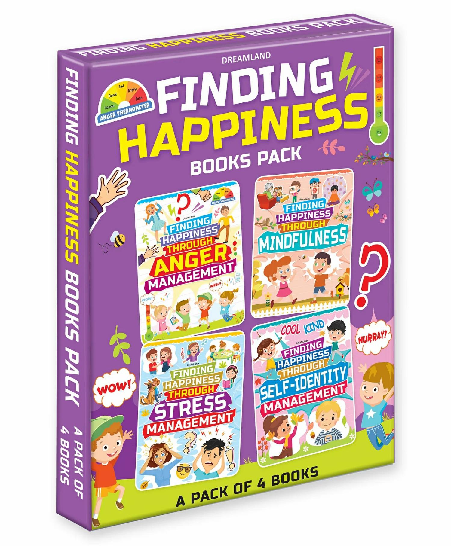 Finding Happiness Books Pack- A Pack Of 4 Books – English  |   Crafts, Hobbies & Activity Books Crafts, Hobbies & Activity Books Crafts